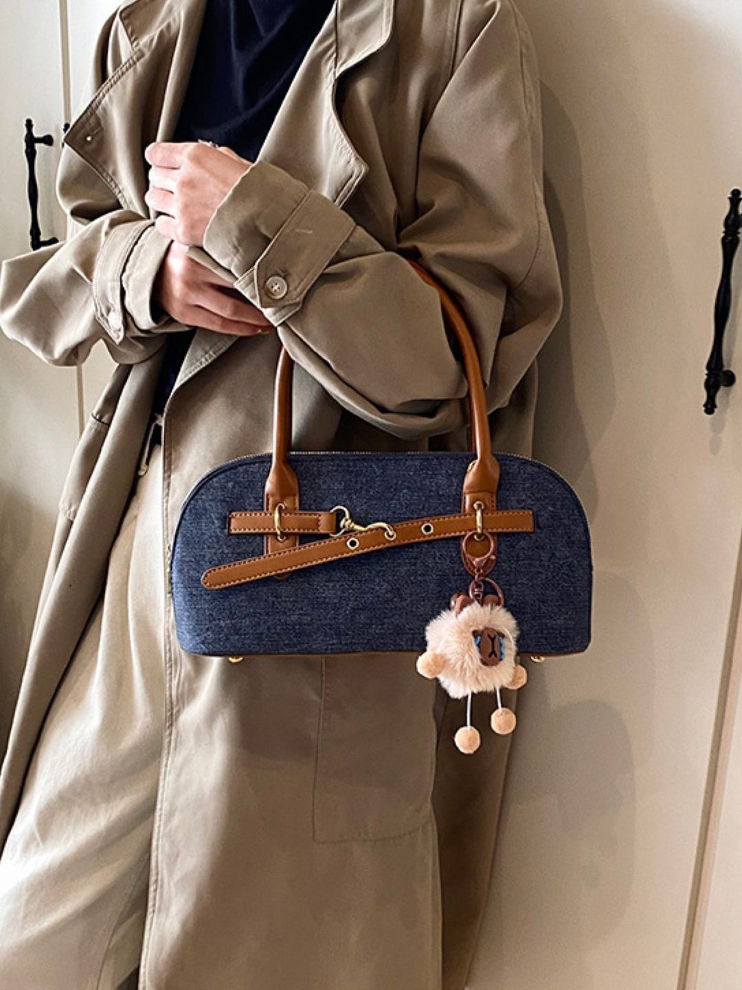 KPOP Women Baguette Handheld Bag