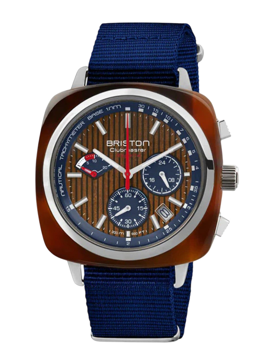 BRISTON Men Dial & Straps Analogue Chronograph Watch 241542.SA.T.15W.NNB