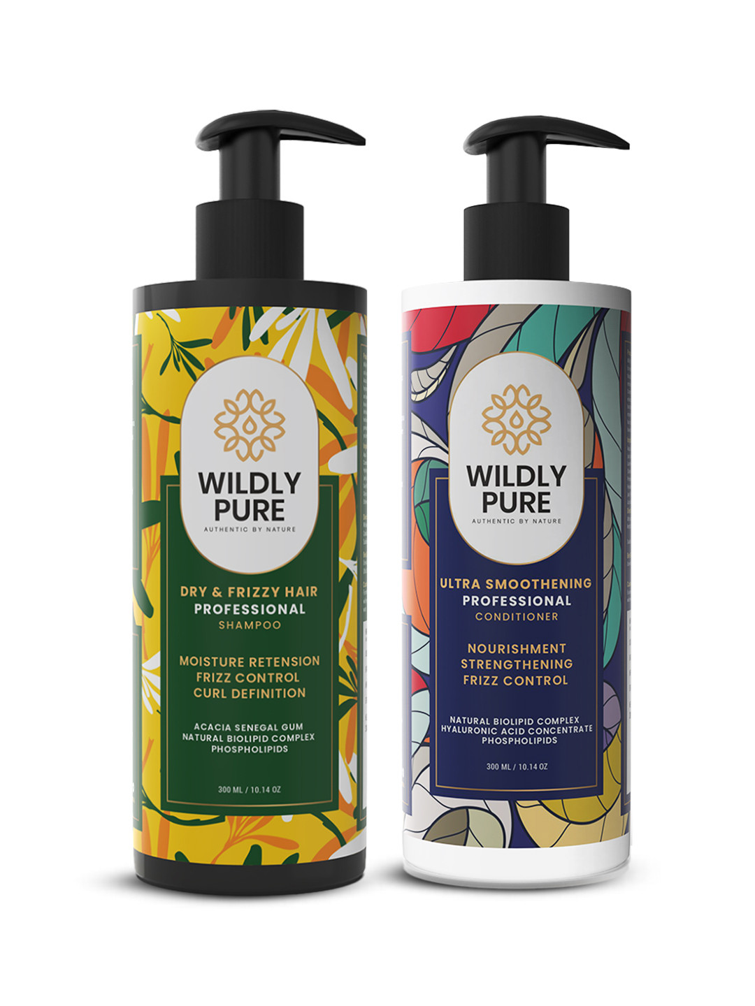 Wildly Pure Set of 2 Curl Definition Shampoo & Conditioner 300ml each