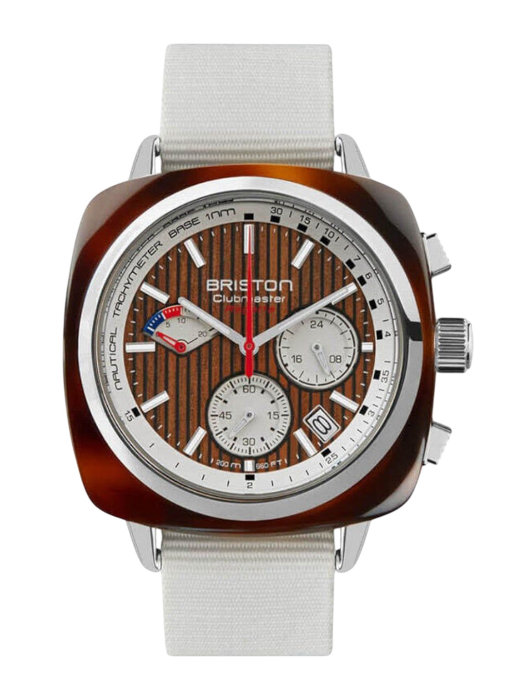 BRISTON Men Printed Dial & Regular Straps Analogue Watch 251542.SA.T.2W.NW