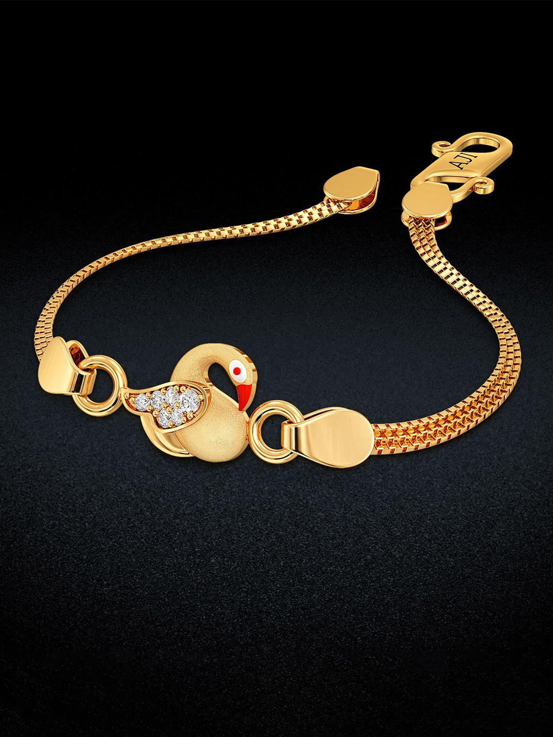 Joyalukkas Kids 22Kt Super Cute Gold Bracelet- 3.625g