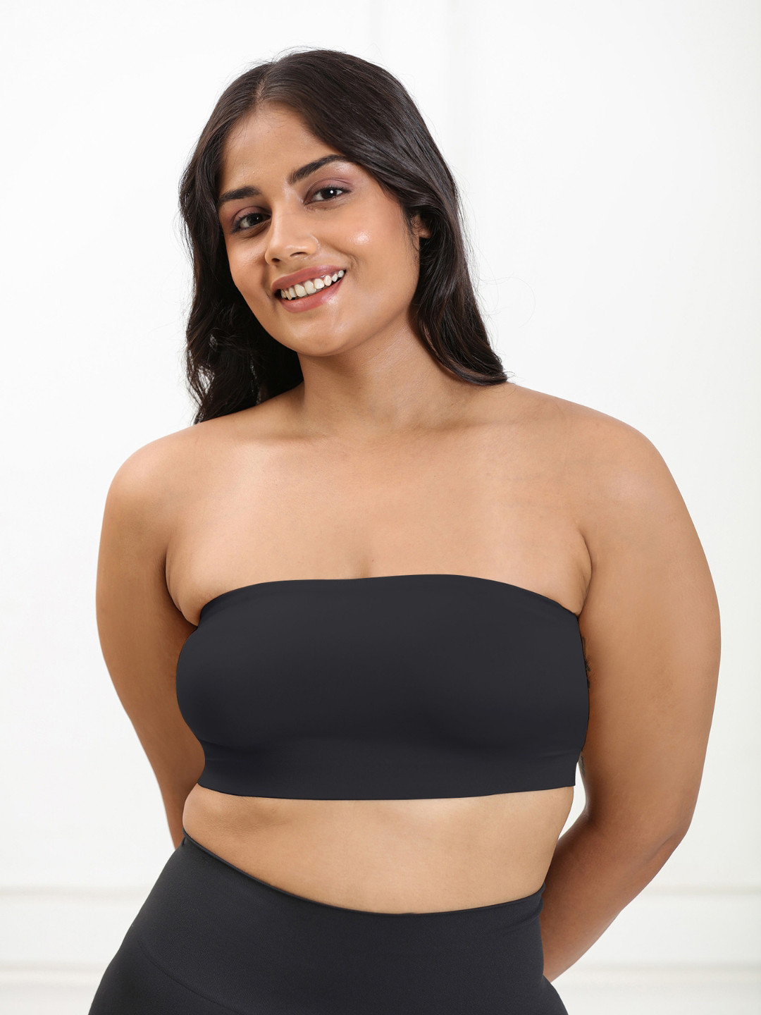 Underneat No Slip Strapless Seamless Bandeau Bra