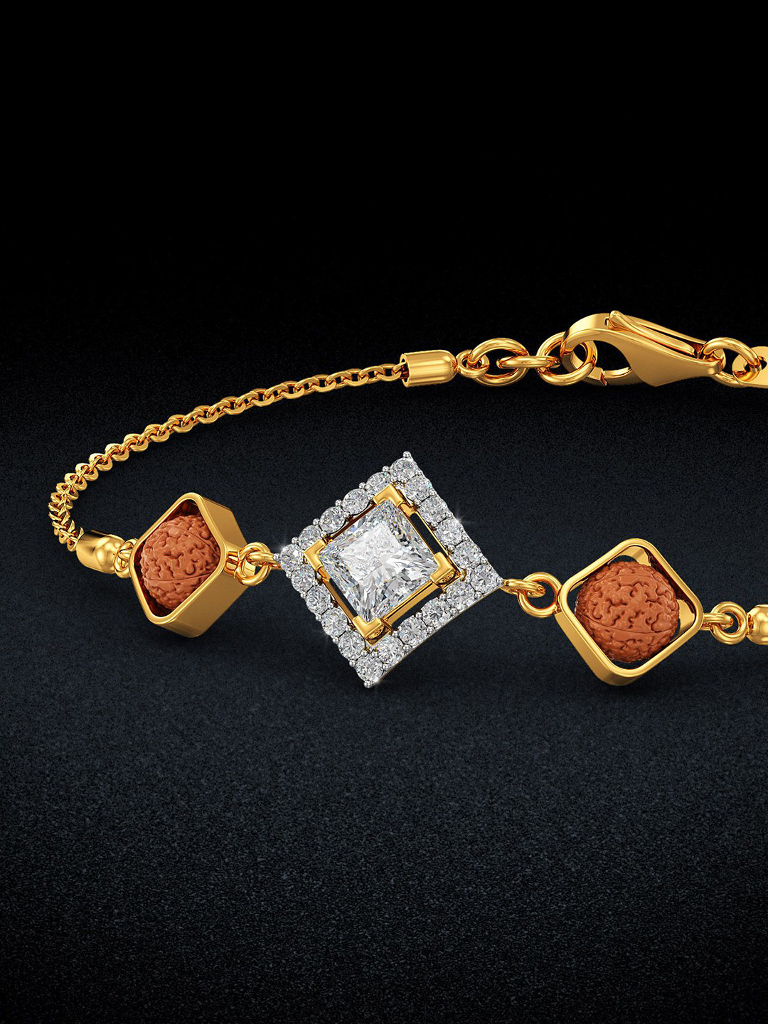 Joyalukkas Men 22Kt Panache Gold Bracelet- 4.84 gm