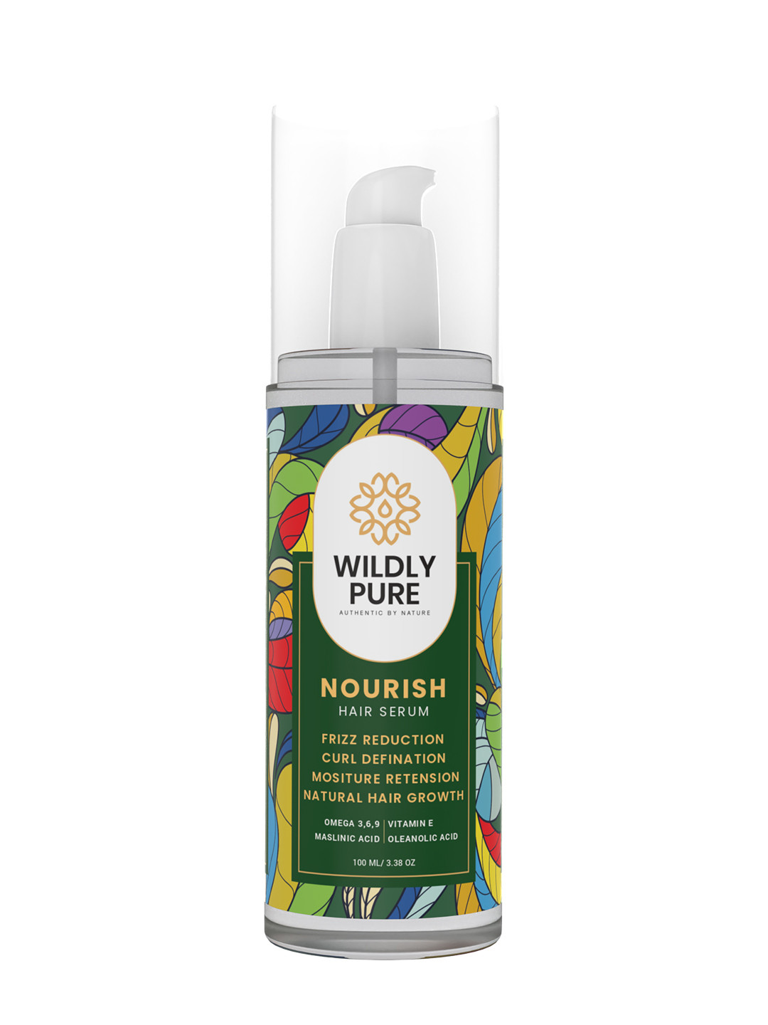 Wildly Pure Nourish Hair Serum with Omega-3 & Vitamin E - 100 ml