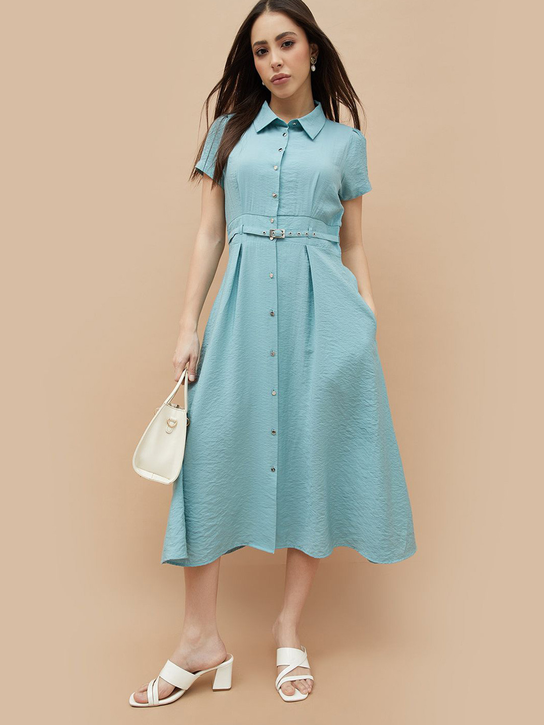 CODE by Lifestyle Fit & Flare Midi Dress