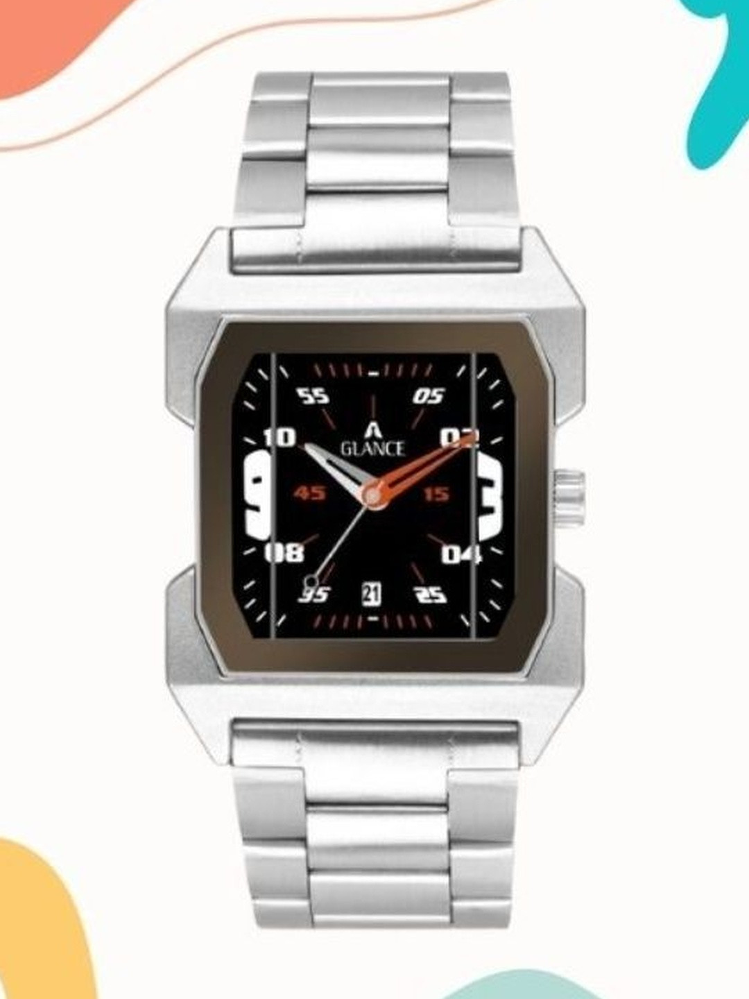 Aglance Unisex Dial & Straps Analogue Watch New232_AG1574SM02