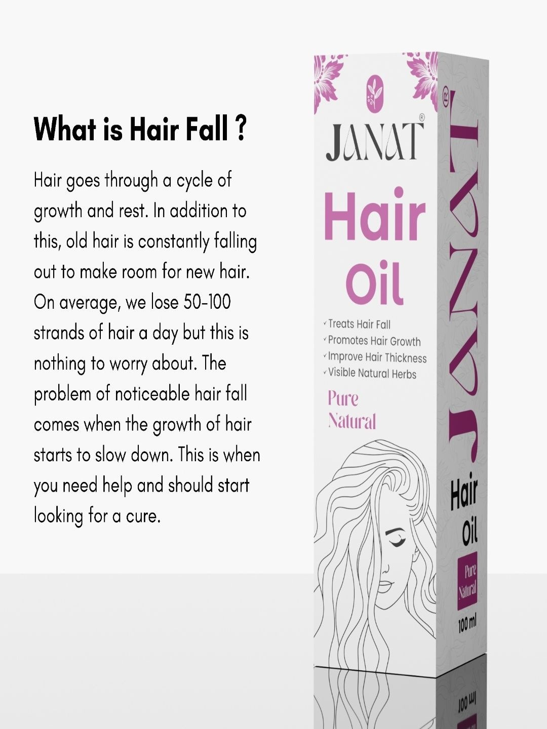JANAT Hair Growth Oil - 100 ml