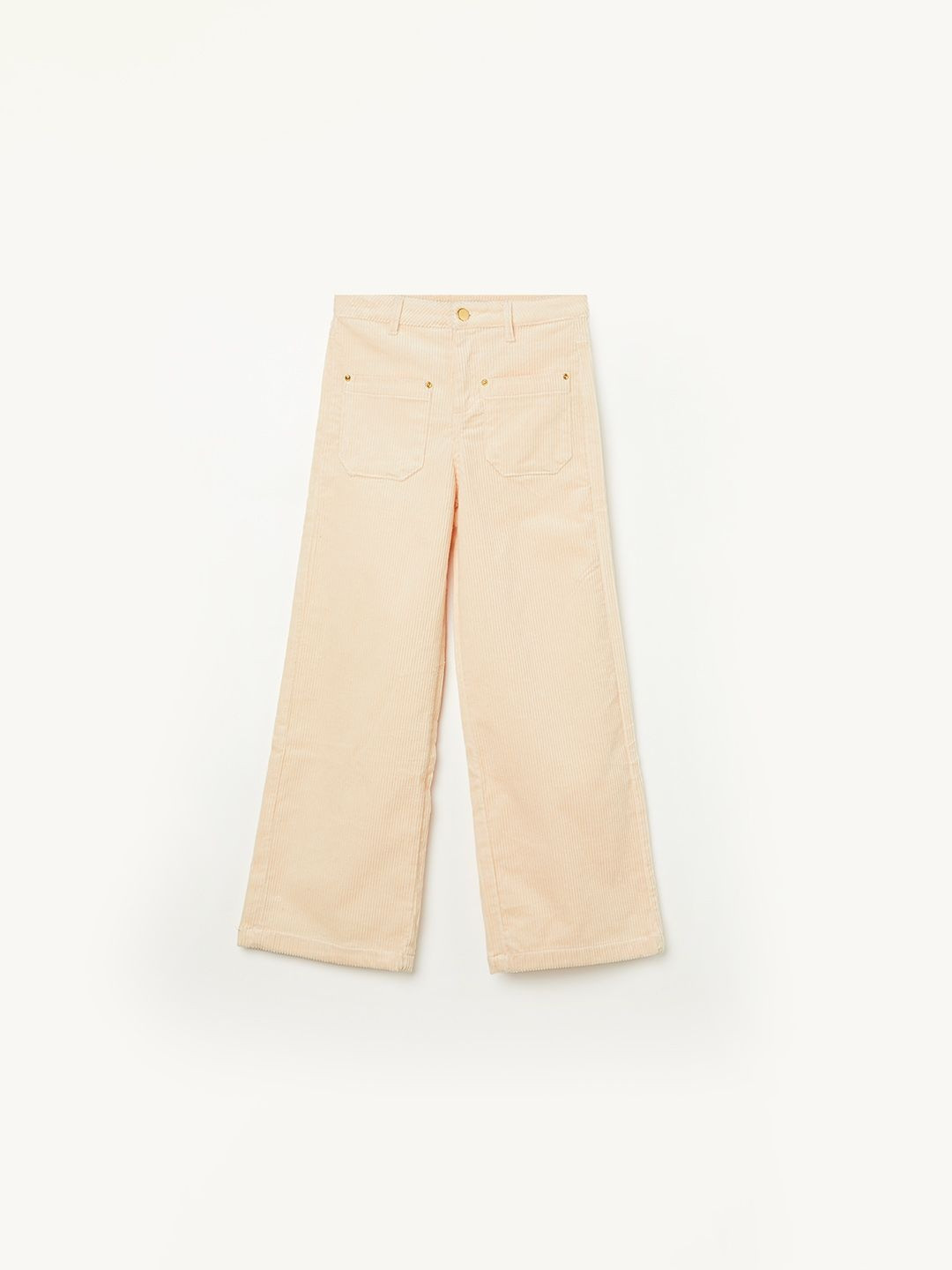 Fame Forever by Lifestyle Girls Cotton Striped Parallel Trousers