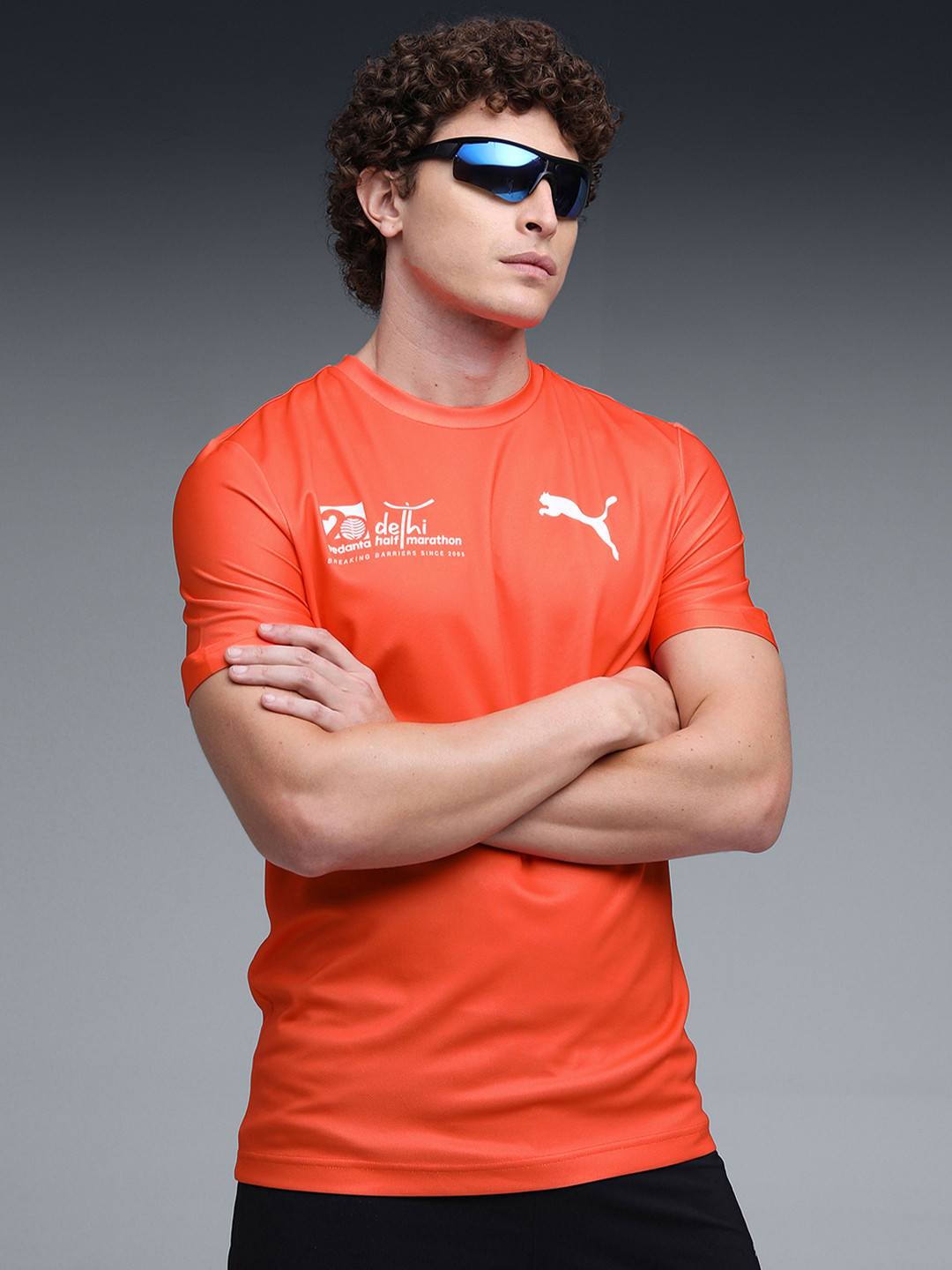 Puma Men's Graphic Running Tee