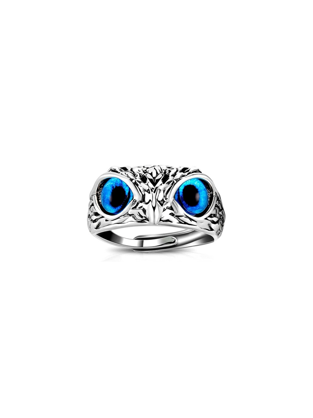 Teeragaj Eye Stone-Studded Finger Ring