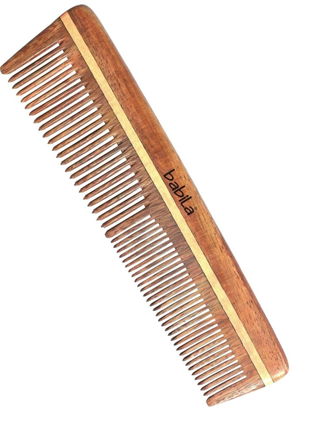 babila Wooden Hair Comb Reduce Hair Fall - WC-V12