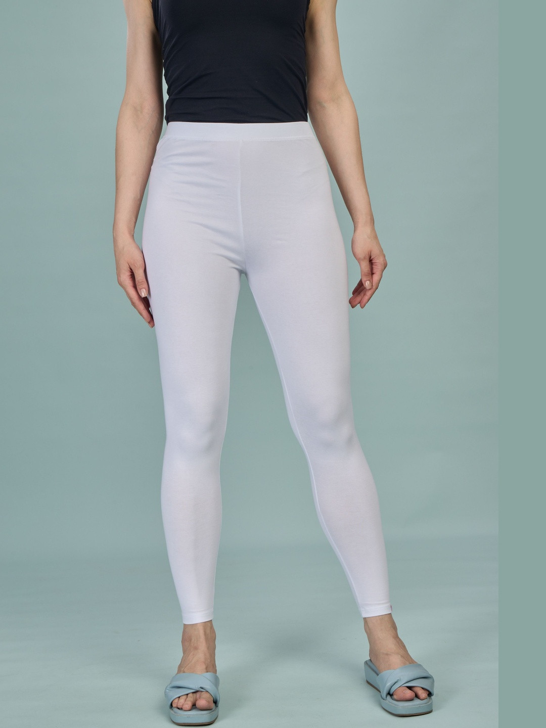 URBAN TRENDING Women Mid-Rise Ankle Length Leggings