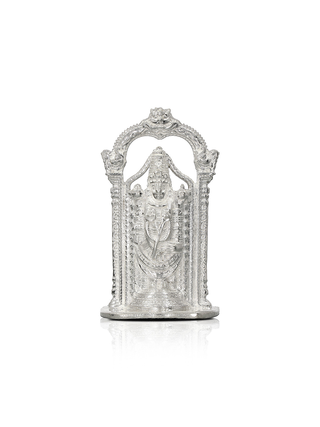 BHIMA Silver Sri Venkateswara Religious 925 Sterling Silver Idol Showpiece