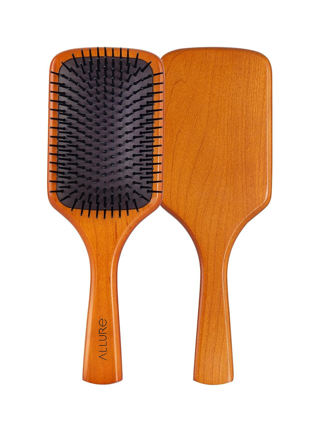 ALLURE Wooden Paddle Hair Brush- PHB-12 - Assorted