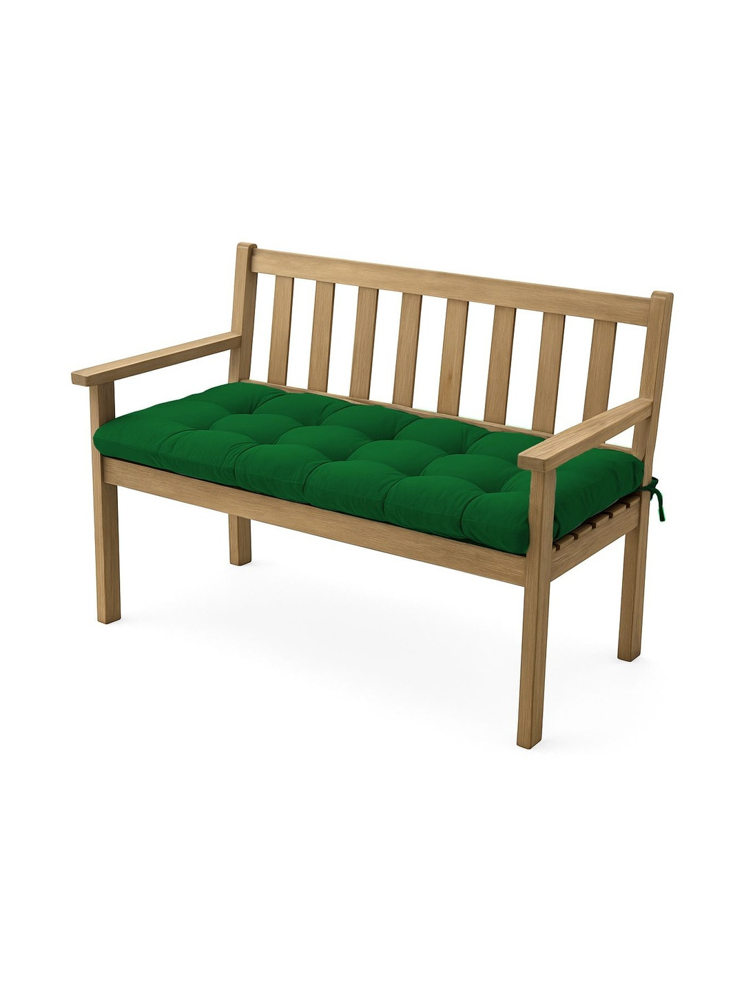 DADDY COOL Green Cotton Bench Cushion Chair Pads