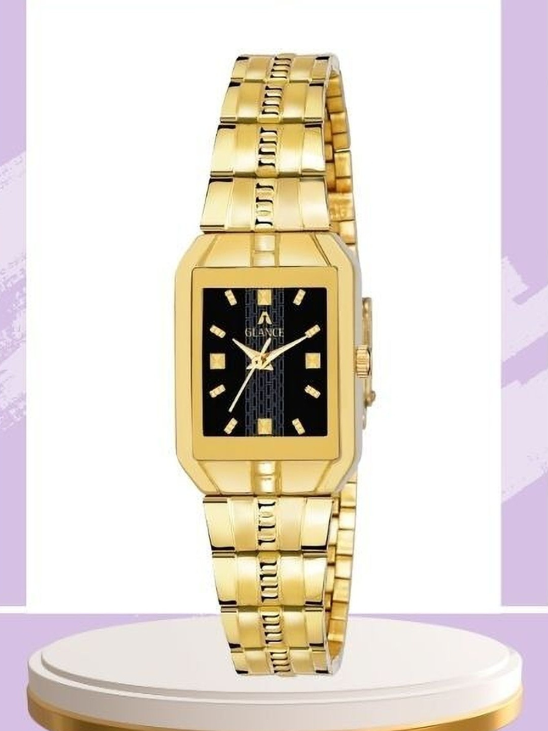 Aglance Women Embellished Dial Analogue Watch New777_9151ym02