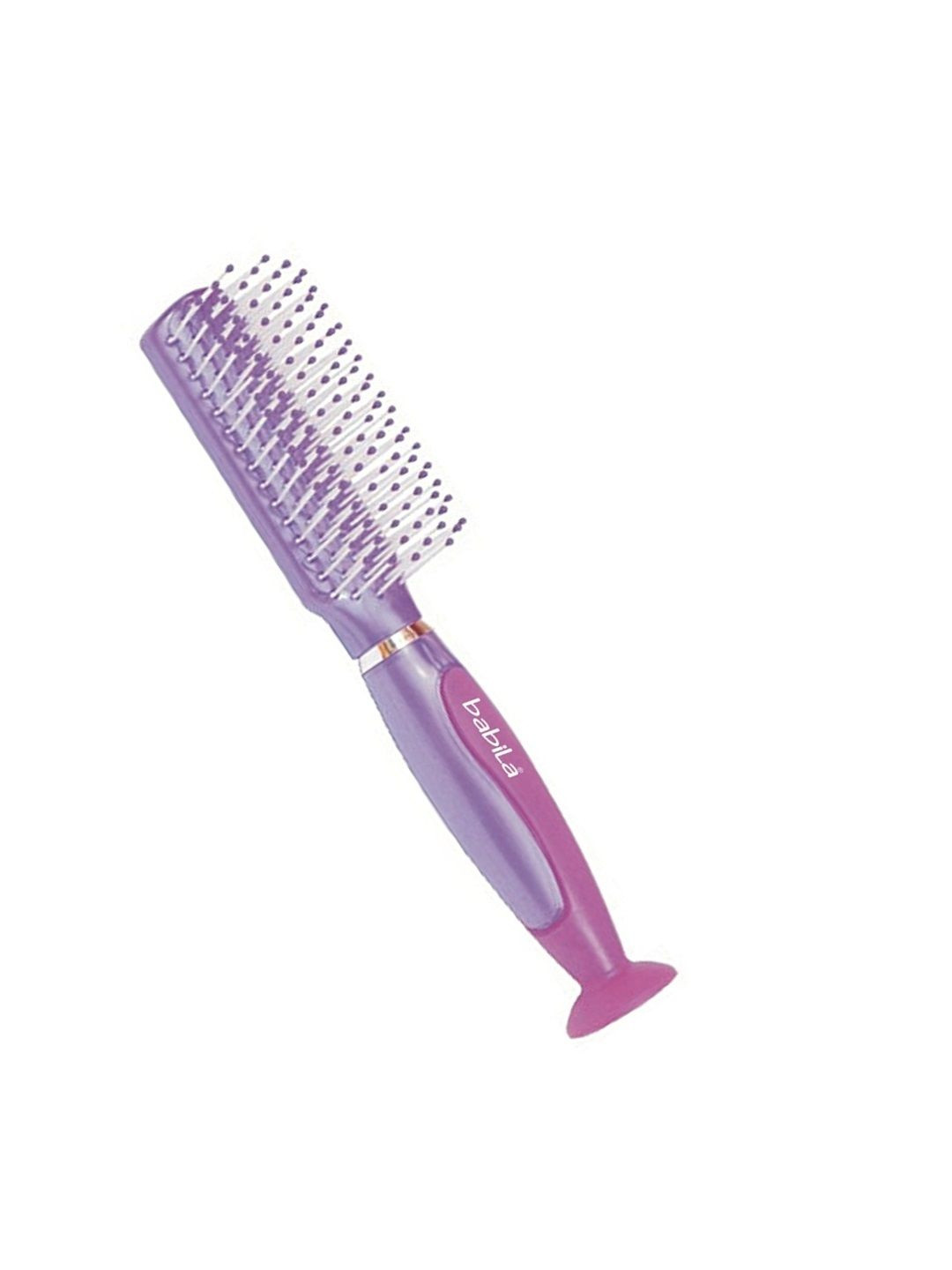 babila Flat Hair Brush - HBC-V09 - Purple