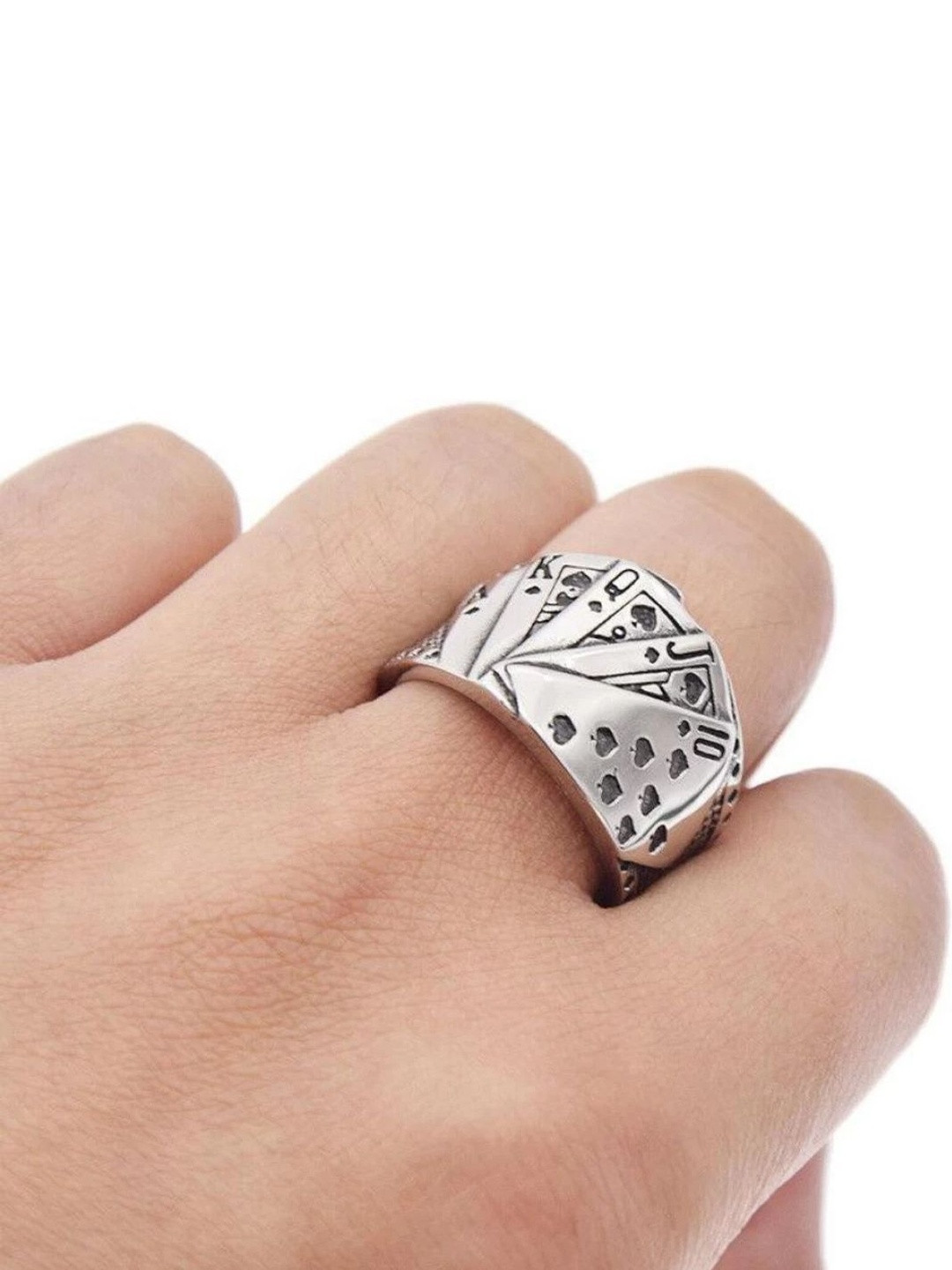 Teeragaj Textured Finger Ring