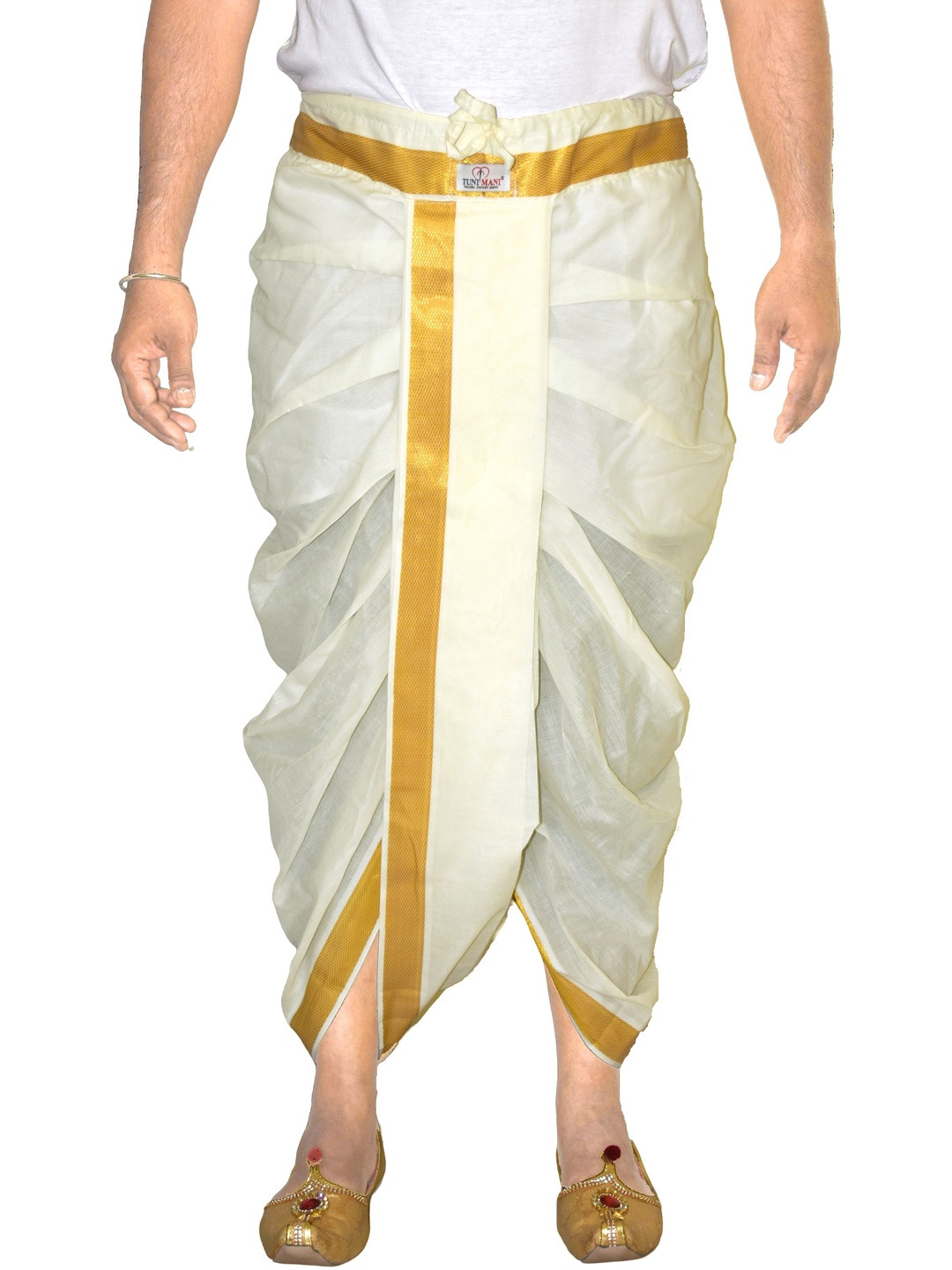 TUNI MANI Men Cotton Dhoti