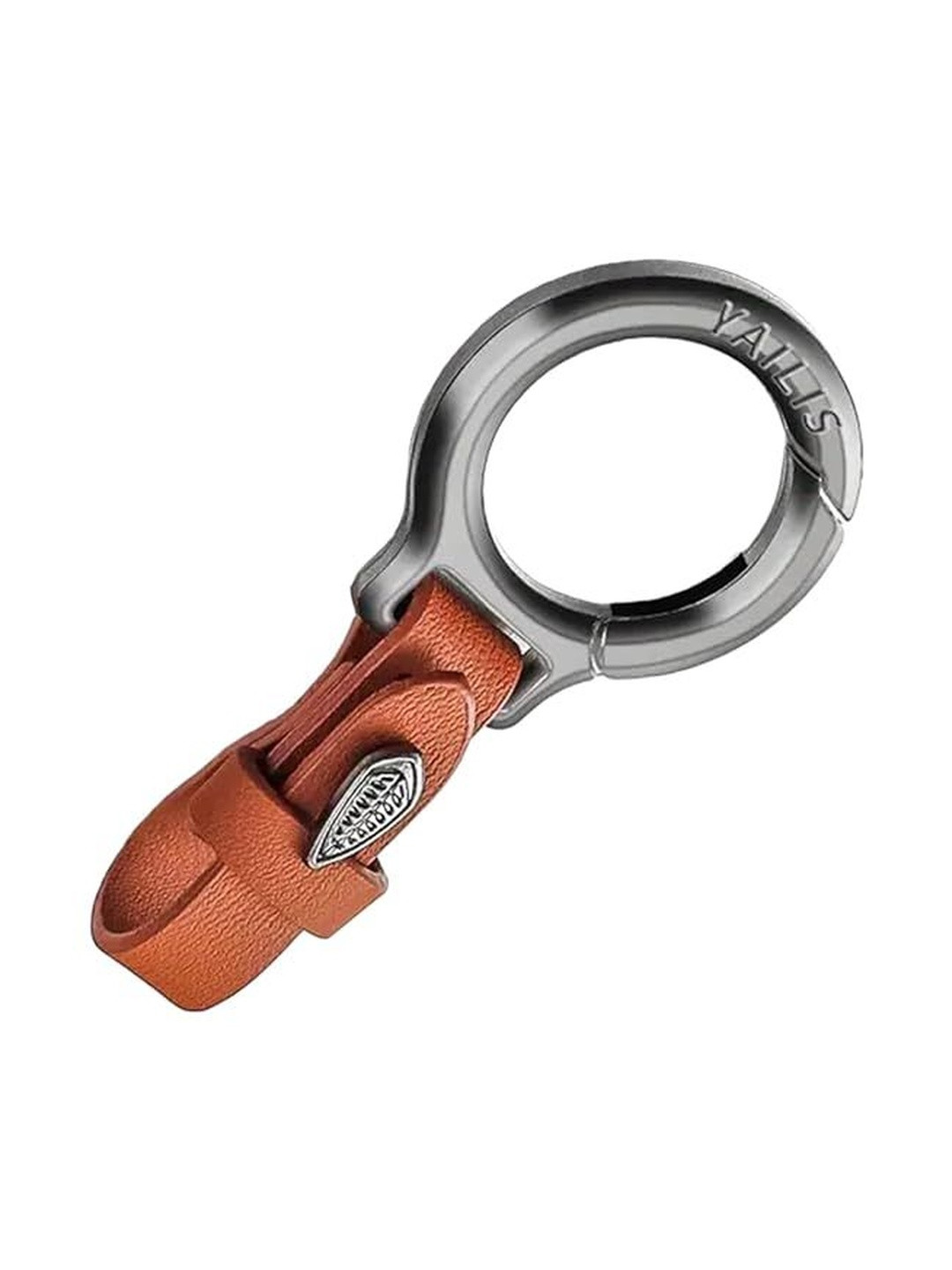 AUGEN Belt Loop Leaf Design Key Chain For Car