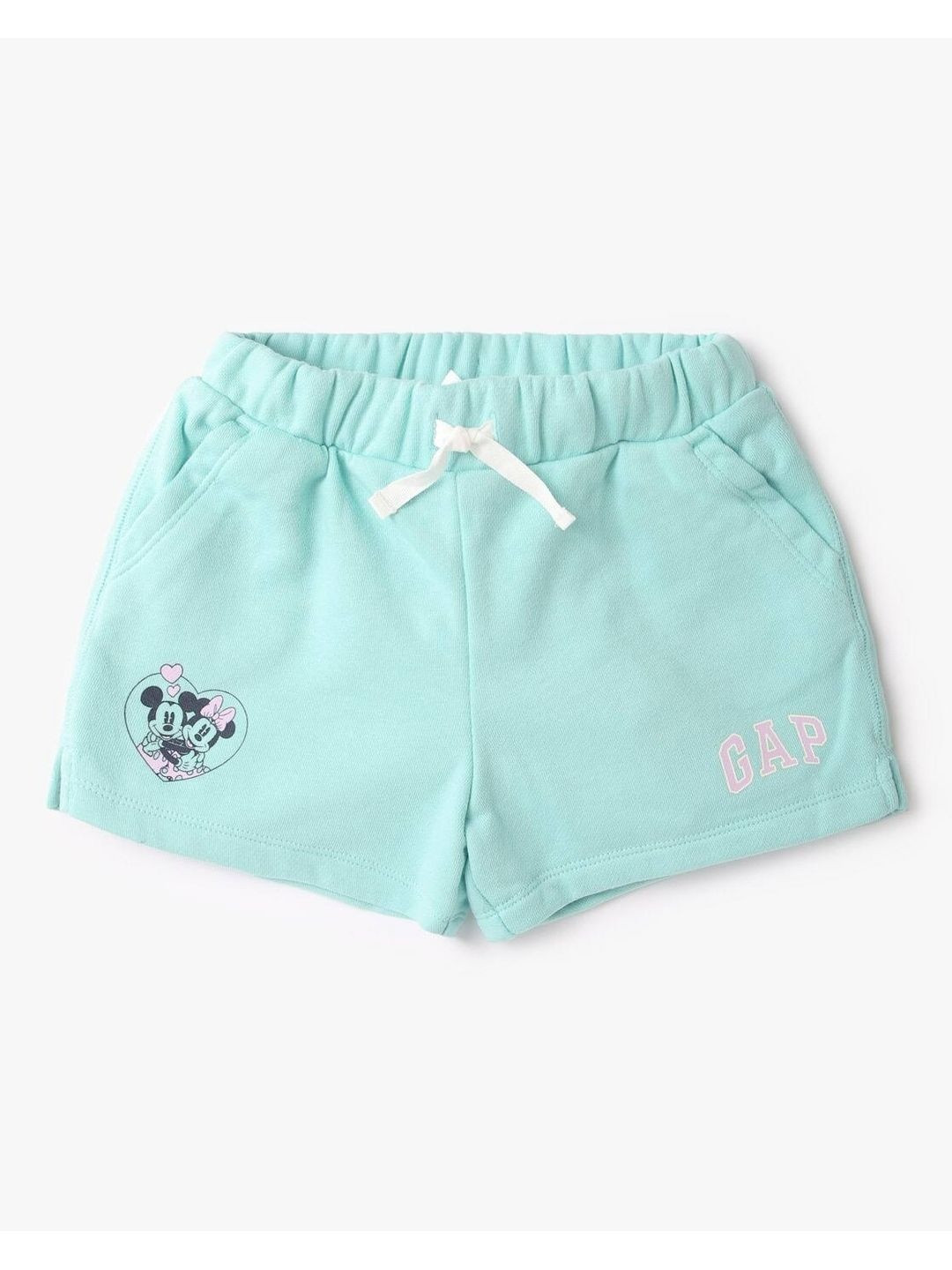 GAP Girls Minnie Mouse Printed Mid-Rise Shorts