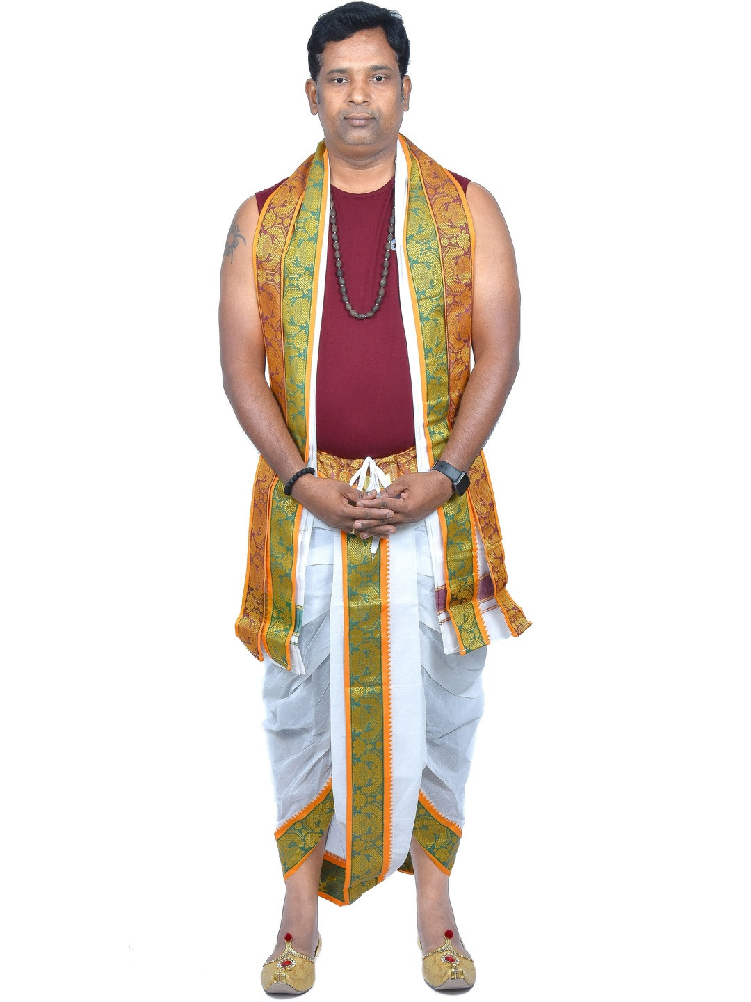 TUNI MANI Men Cotton Dhoti Pant