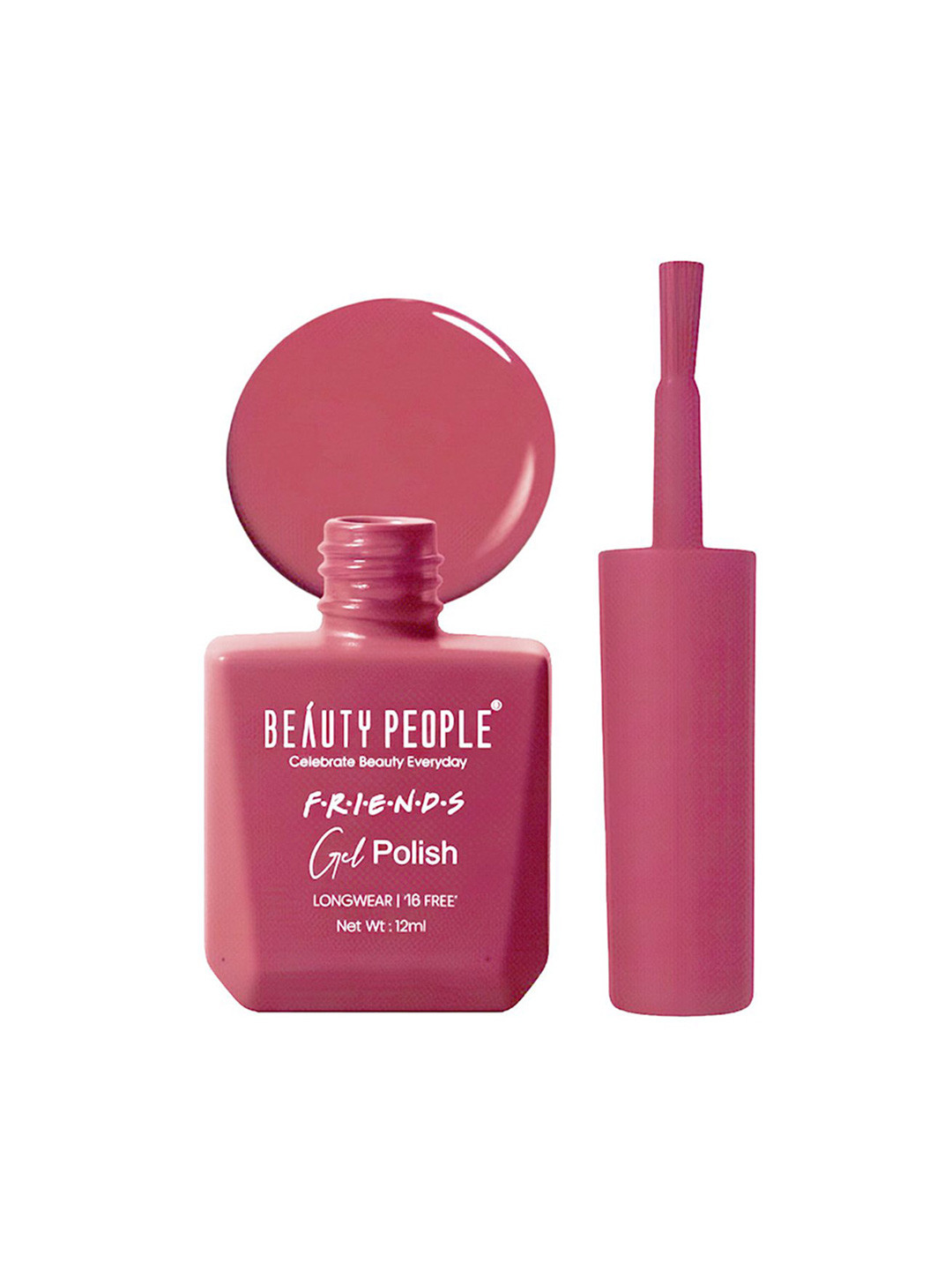 Beauty People Woman Friends Long Wear Gel Nail Polish - 12 ml - Rosewood Blush 25