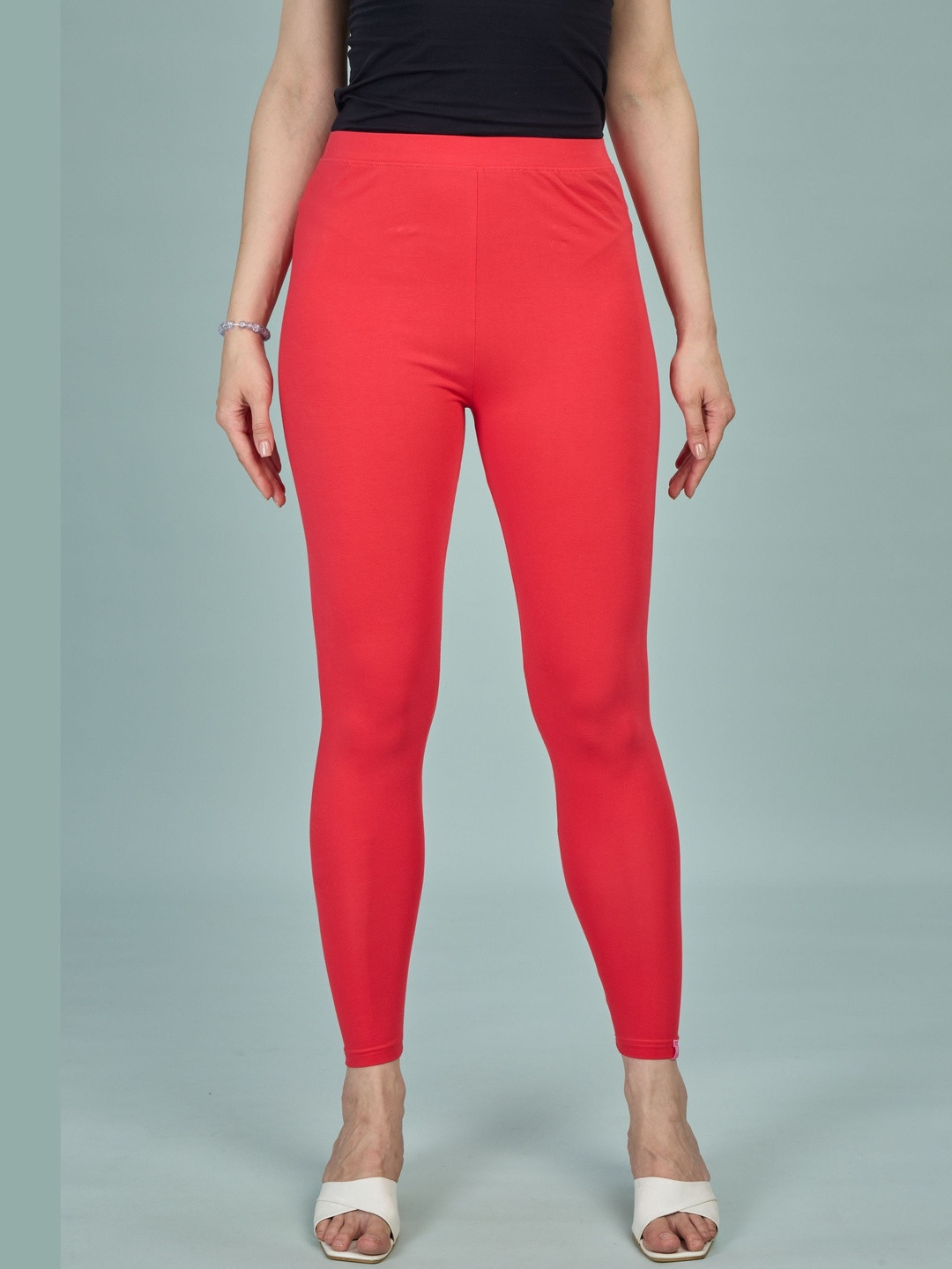 URBAN TRENDING Women Mid-Rise Ankle Length Leggings