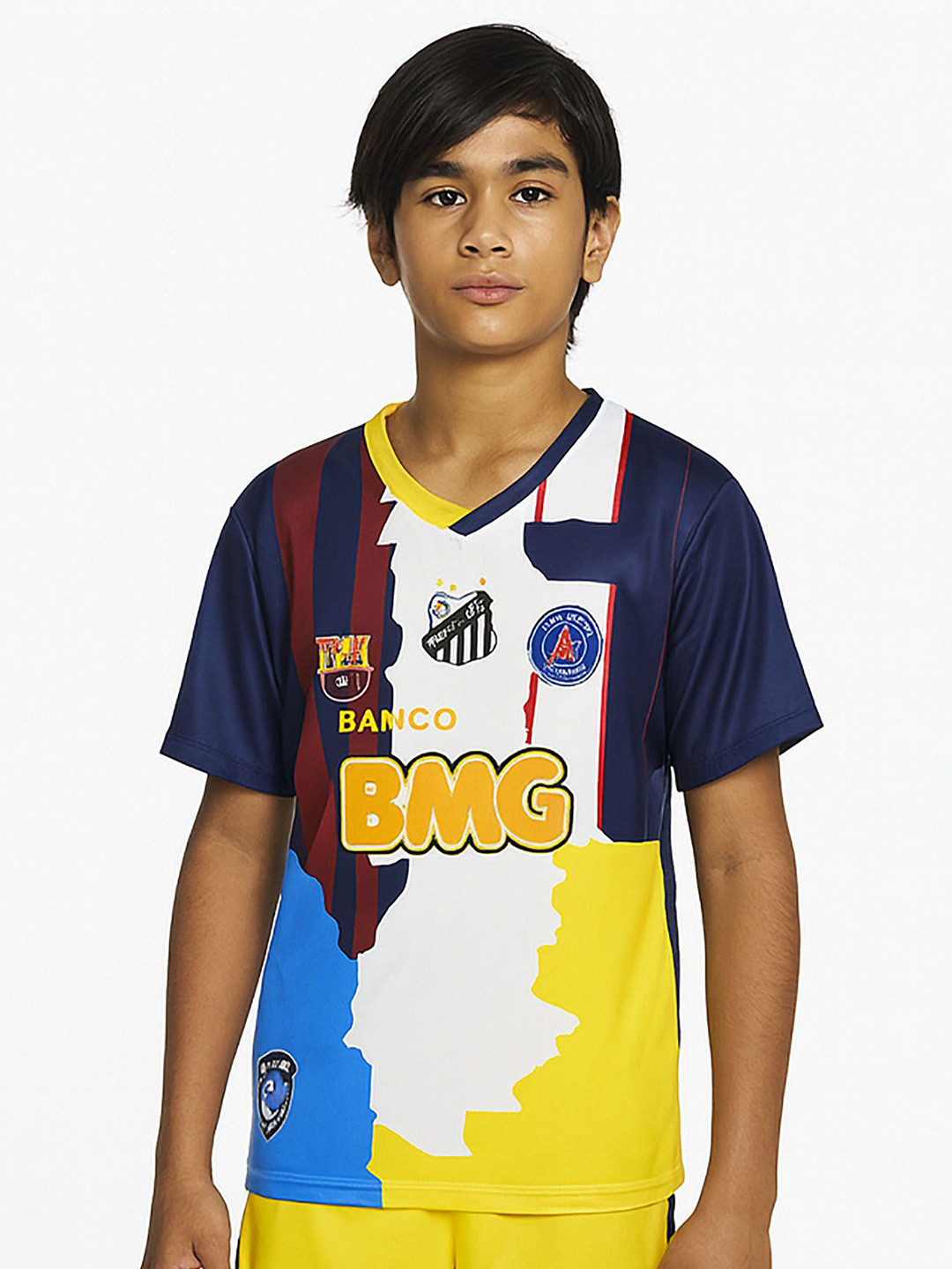 dostitch Boys Typography Printed Neymar JR Dri-FIT T-shirt