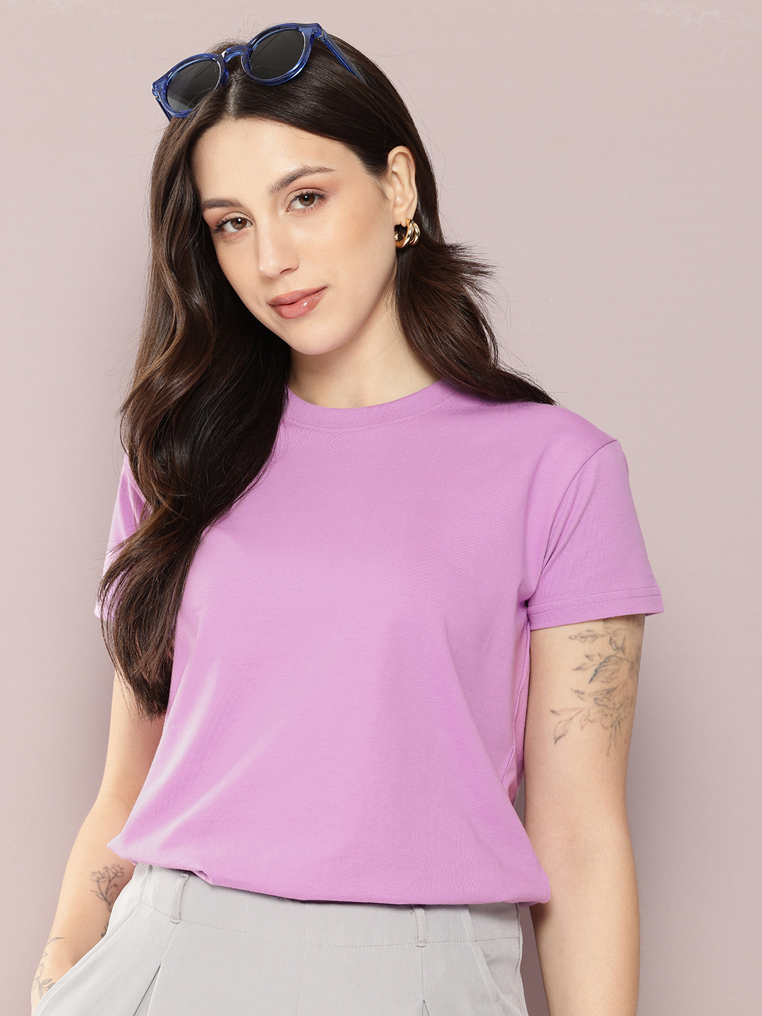 DILLINGER Womens Regular Fit Plain Tshirt