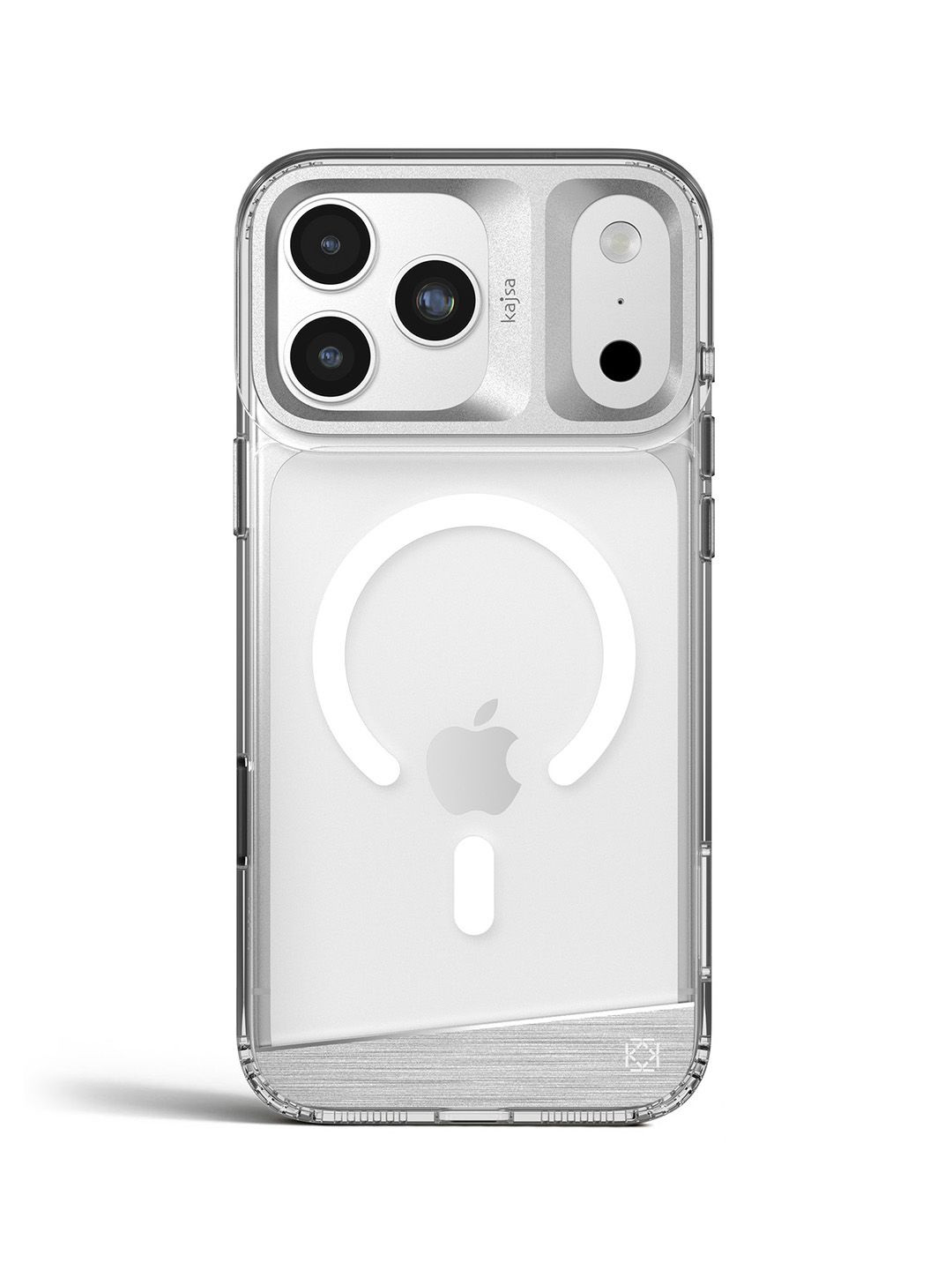 TREEMODA Magsafe Solid Transparent iPhone 17 Pro Max Impact Resistant Back Case