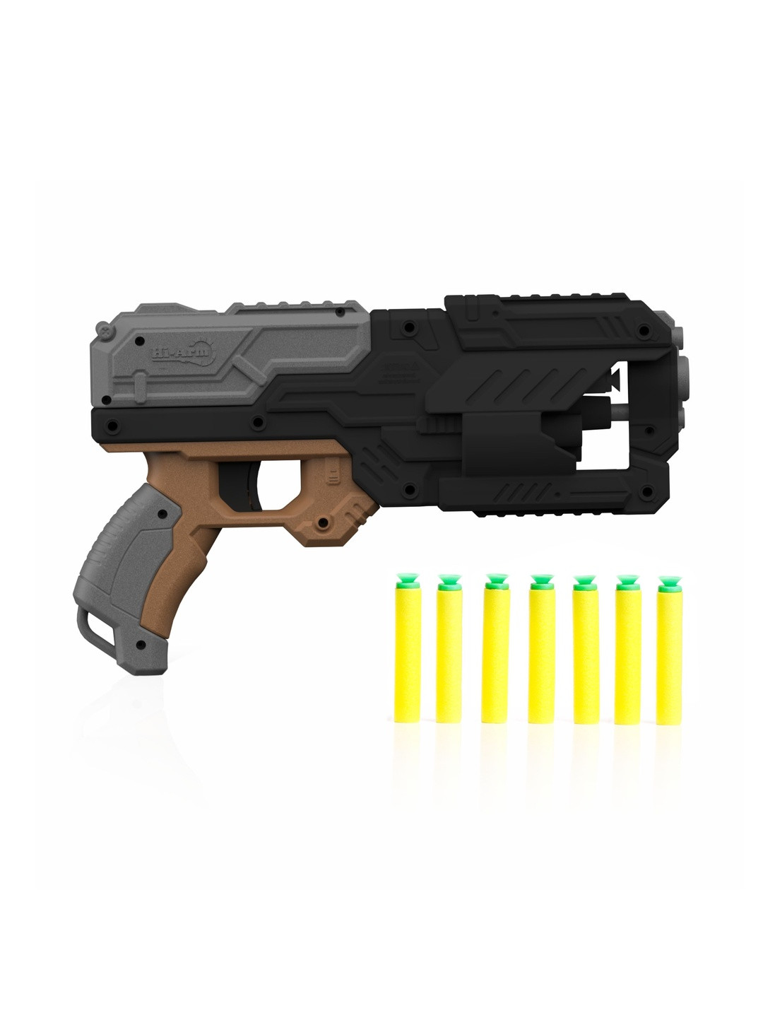 CHANAK Kids BPA Free Six Fire Toy Gun with 6 Darts