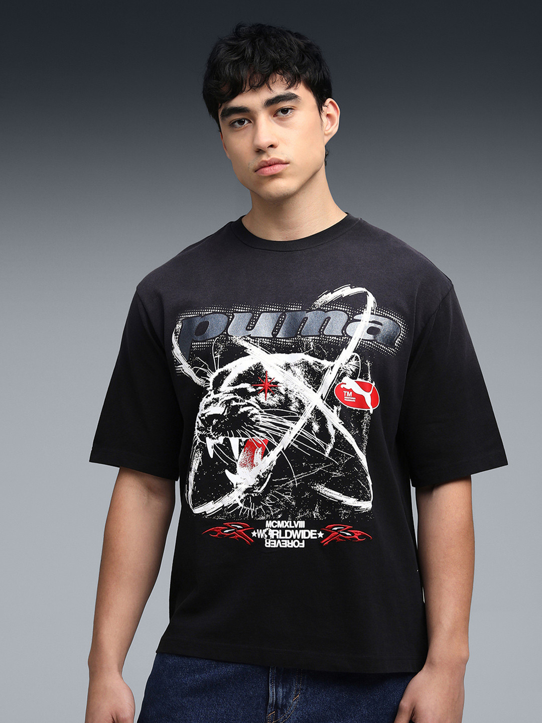 Puma TECH-X Men Washed Boxy Tee