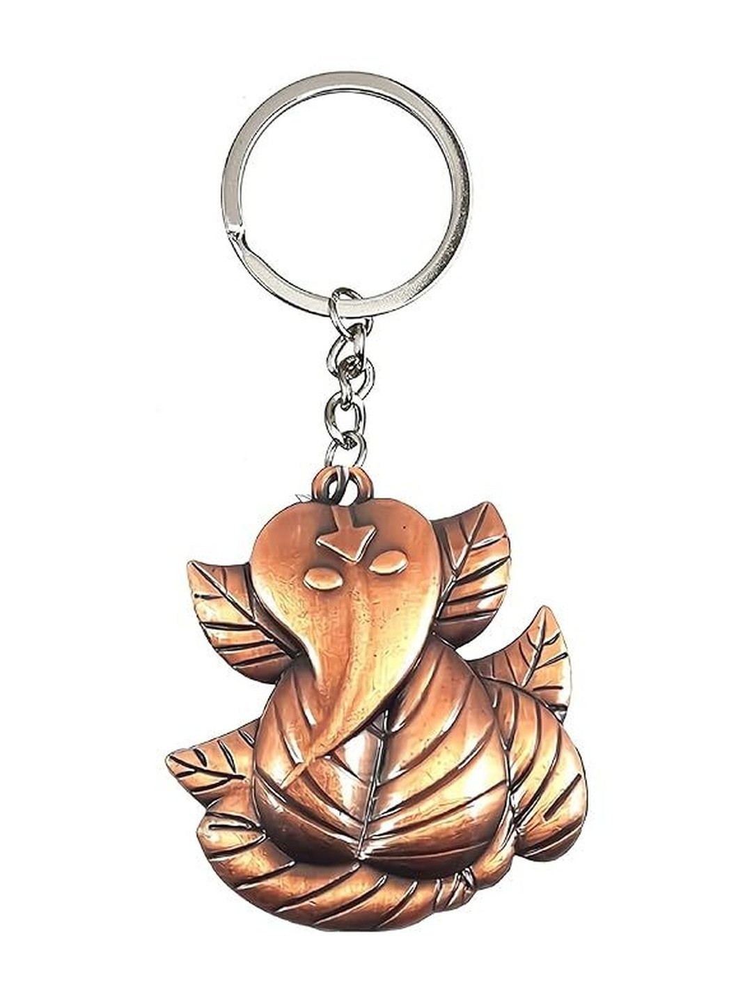AUGEN Unisex Stainless Steel Ganpati Key Chain
