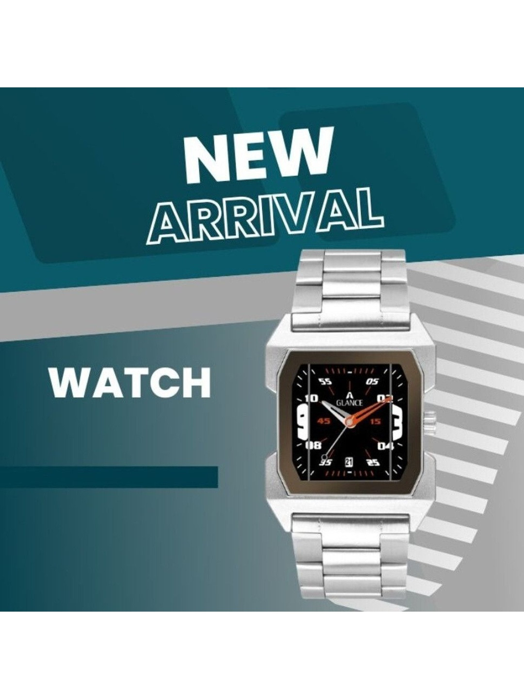 Aglance Unisex Dial & Bracelet Style Straps Analogue Watch AG_L__435New241_AG1574SM02