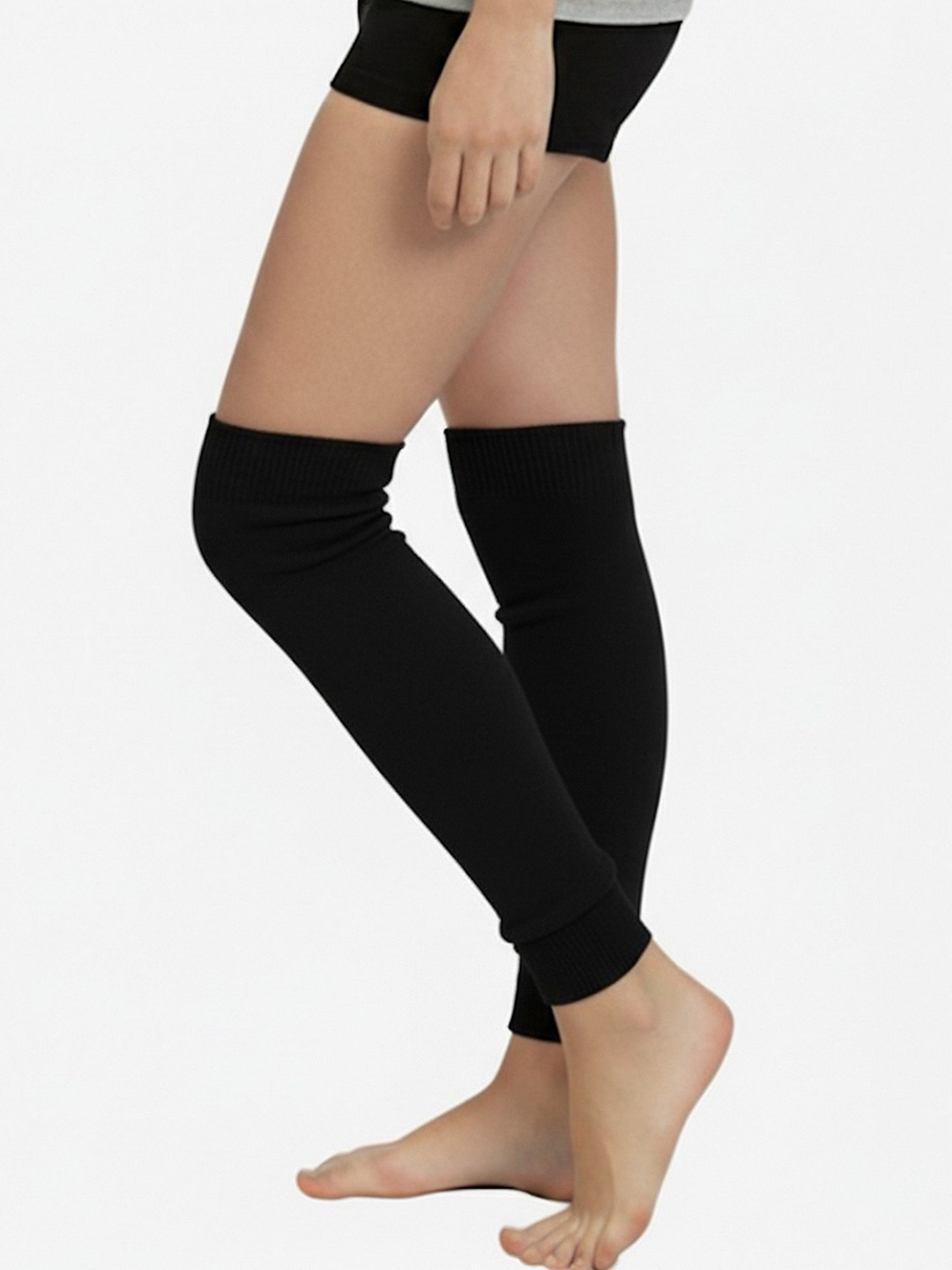 Infispace Unisex Knee-Length Leg Warmer Knee Supporter Socks