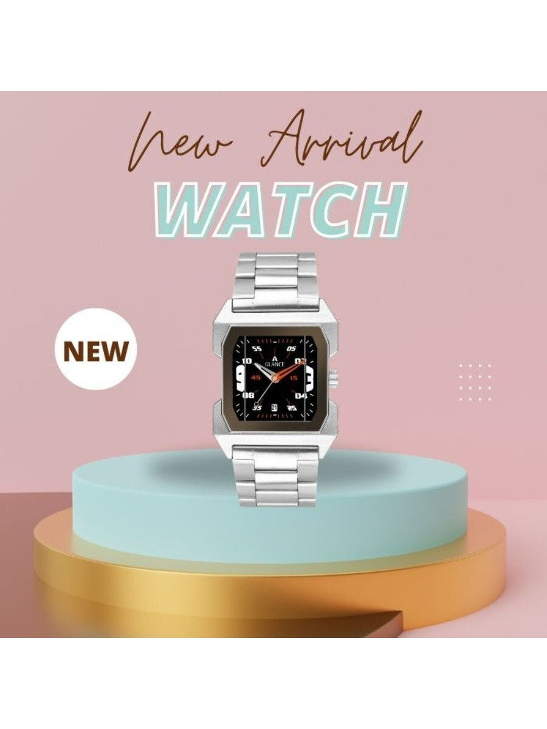 Aglance Unisex Bracelet Style Straps Analogue Watch JK_MK_299New299_AG1574SM02