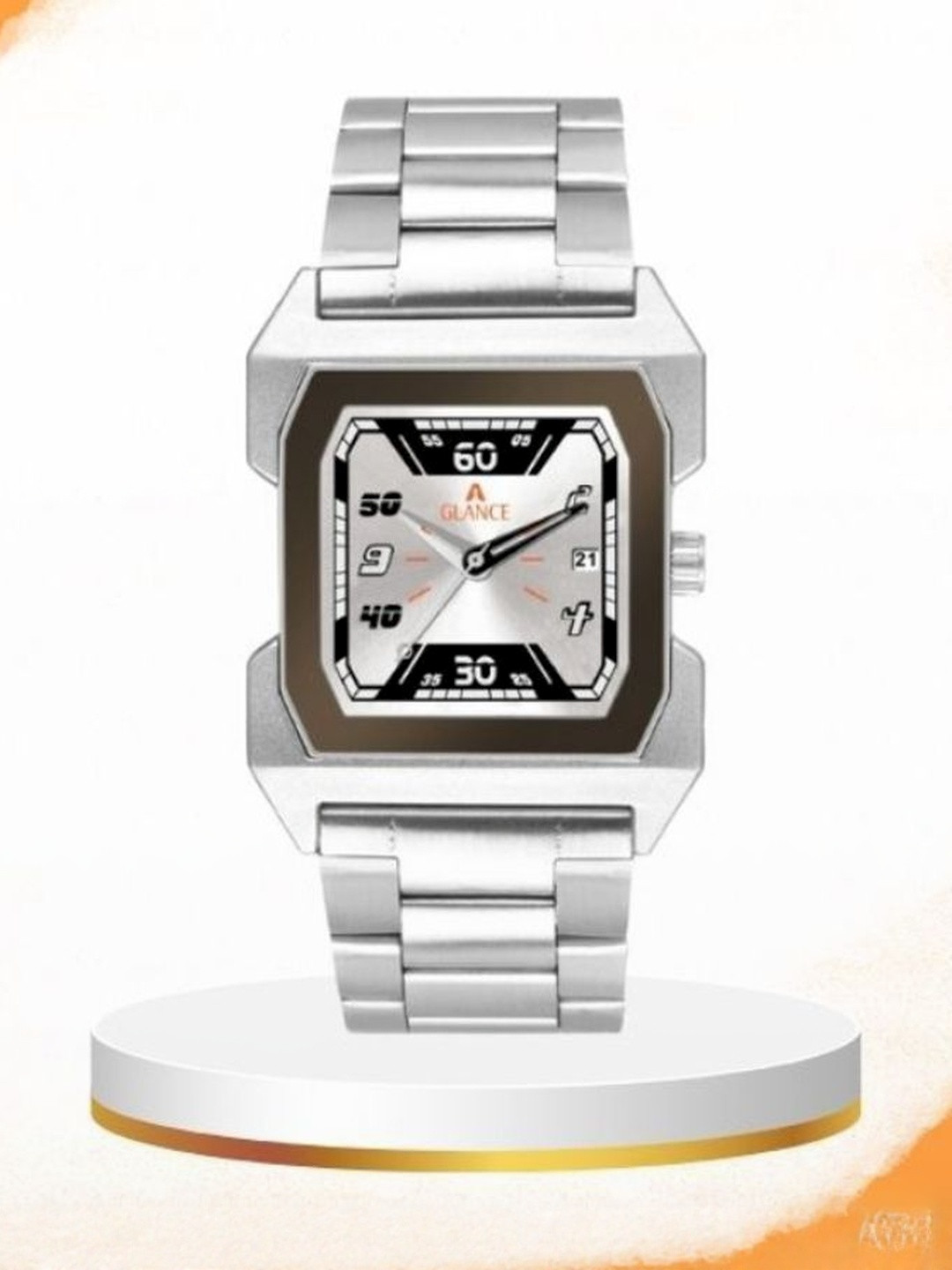 Aglance Unisex Printed Dial & Bracelet Style Straps Analogue Watch New360_AG1574SM01