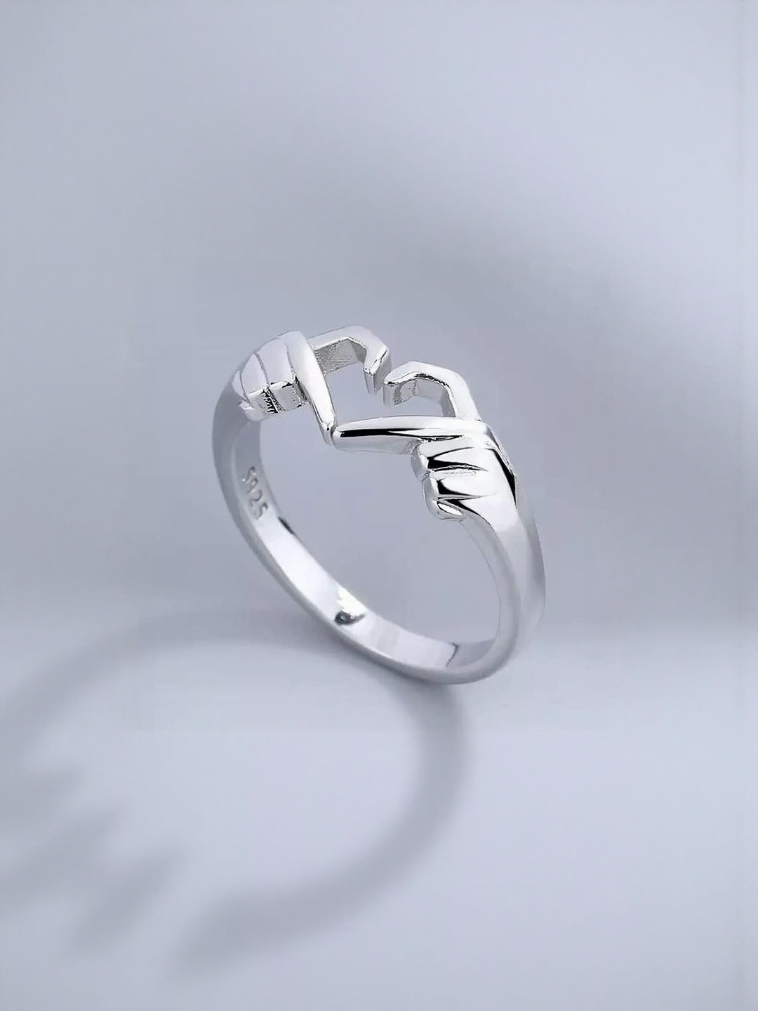 Teeragaj Hand Shape Adjustable Finger Ring