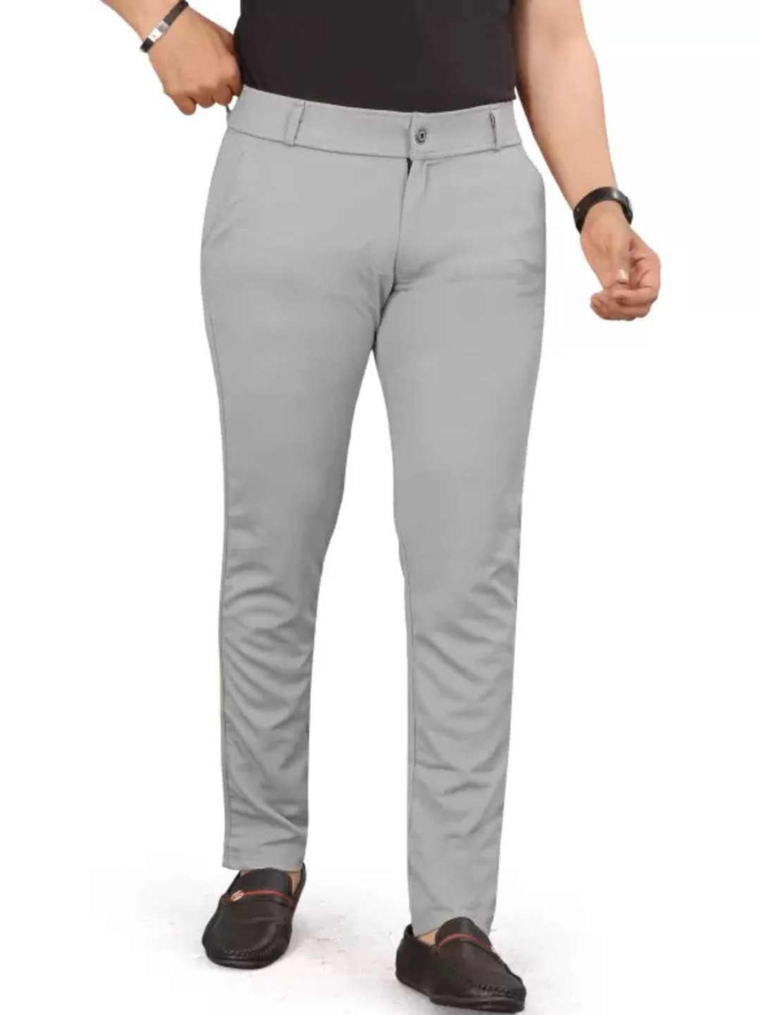 TENIT Men Solid Urban Slim Slim Fit Chinos Trousers