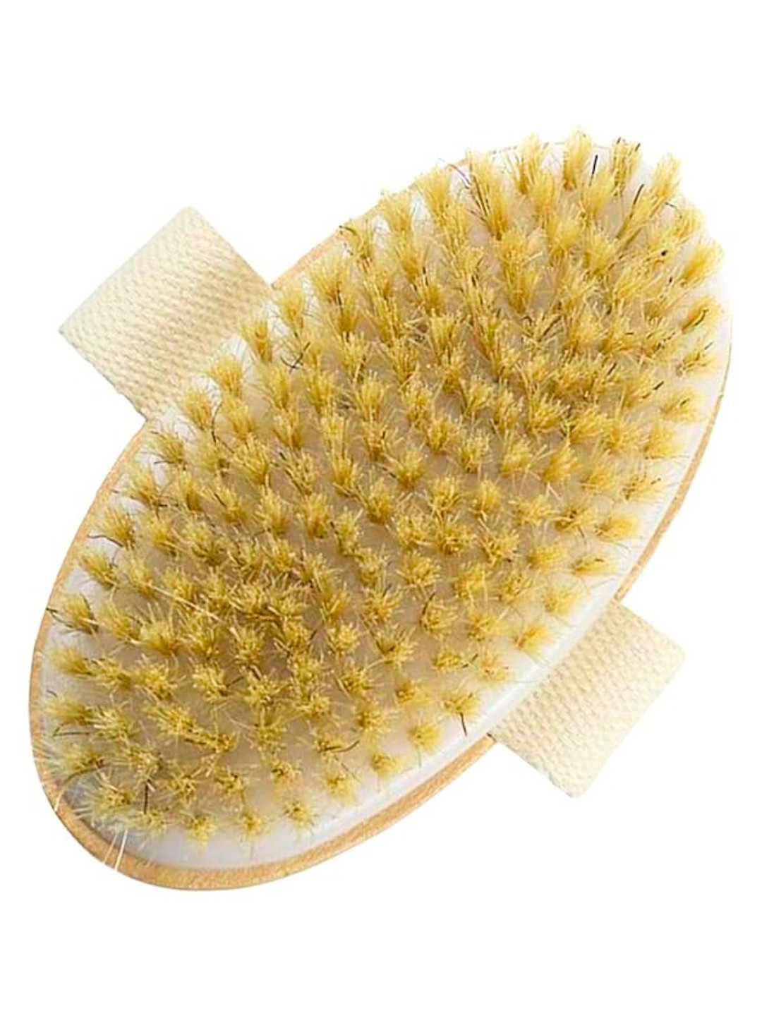 ALLURE Wooden Body Brush With Natural Bristles