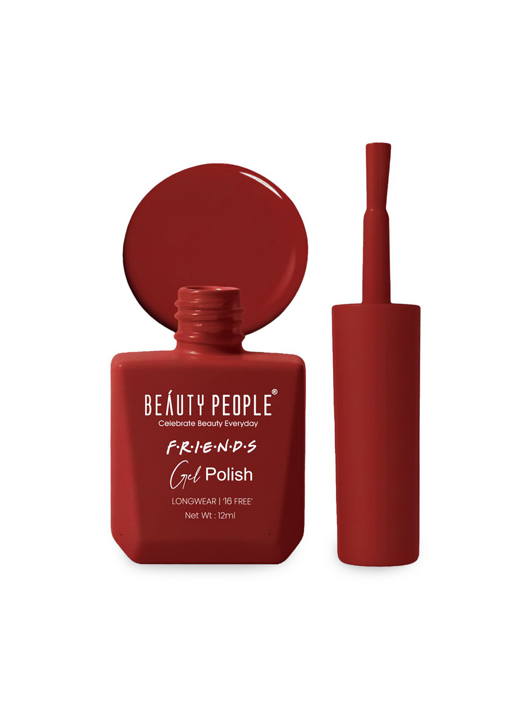 Beauty People Friends Long Wear Gel Nail Polish - 12 ml - Rustic Ruby 13