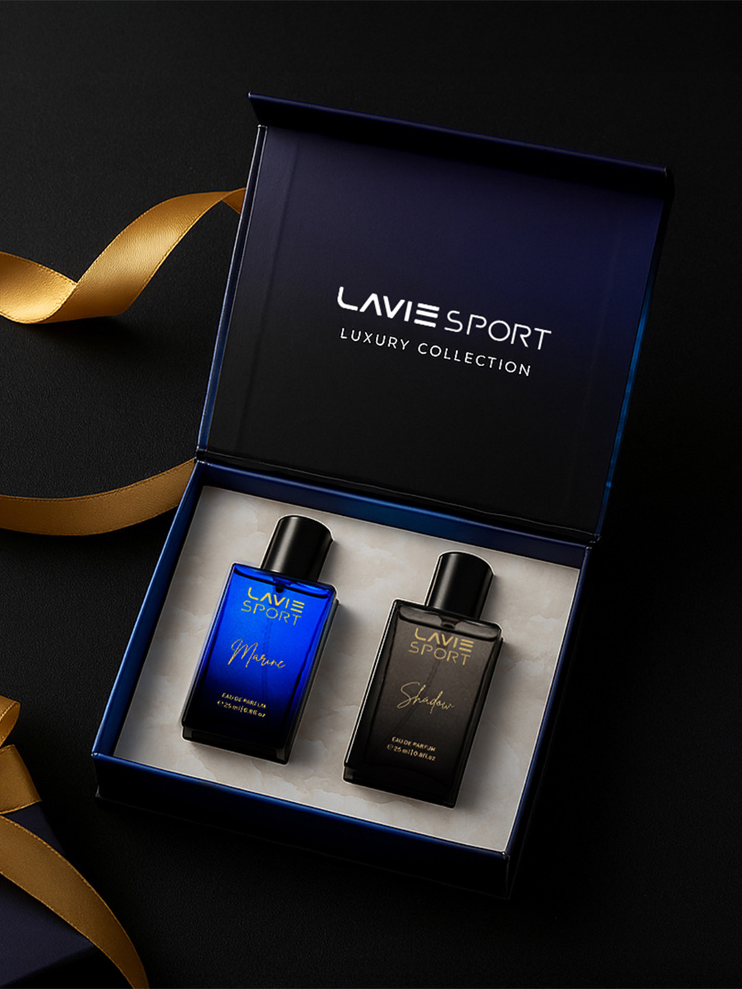 LAVIE SPORT Men Set Of 2 Shadow & Marine Long Lasting Eau De Parfum- 25 ml Each