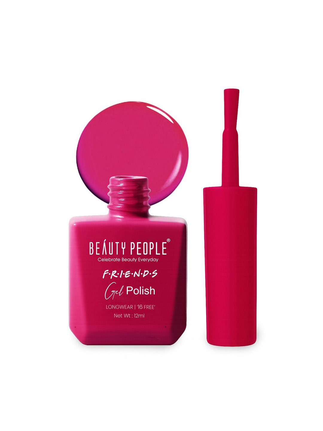 Beauty People Friends Long Wear Gel Nail Polish - 12 ml - Bold Berry 03