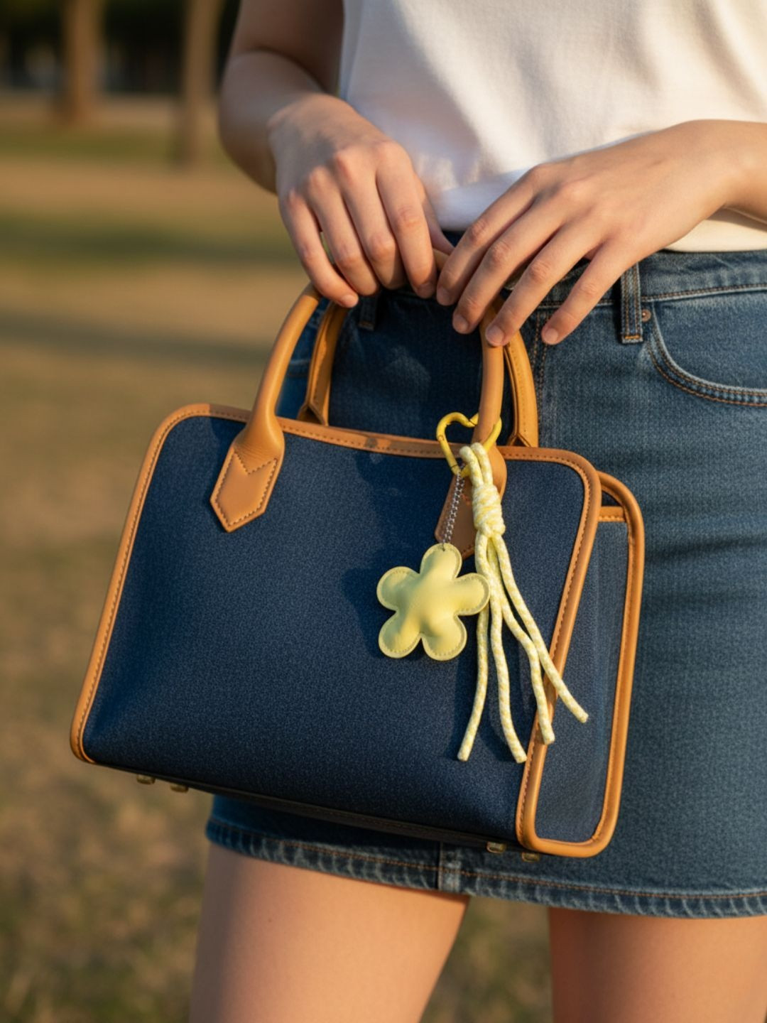 EcoRight Unisex Floral Quirky Bag Charm