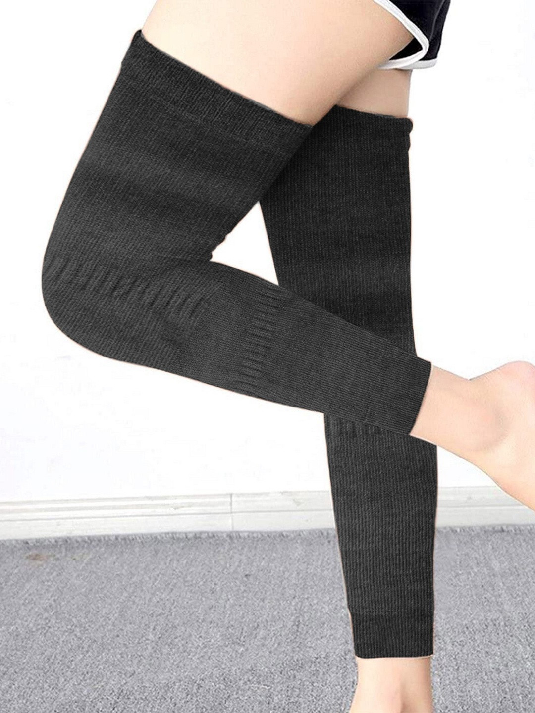 Infispace Unisex Knee-Length Leg Warmer Socks & Knee Supporter