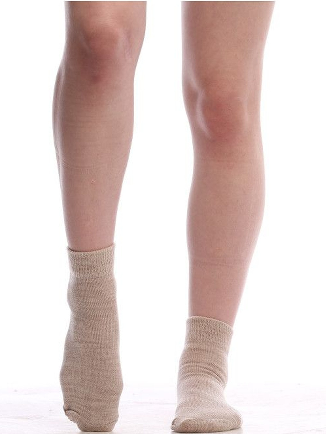 Moda Rapido Women Brown Merino Wool Socks