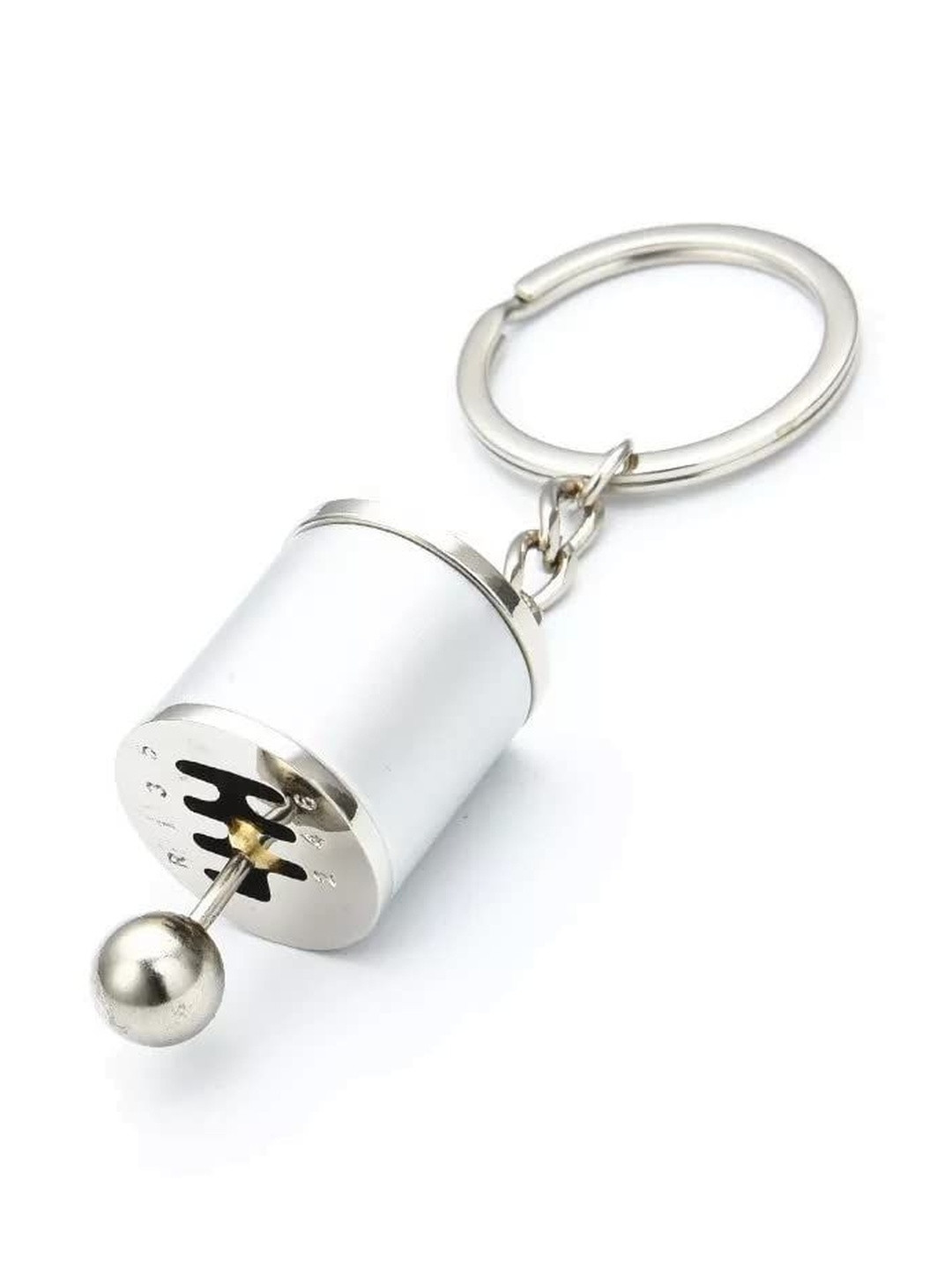 AUGEN Stainless Steel Premium Gear Transmission Fidget Gear Key Chain