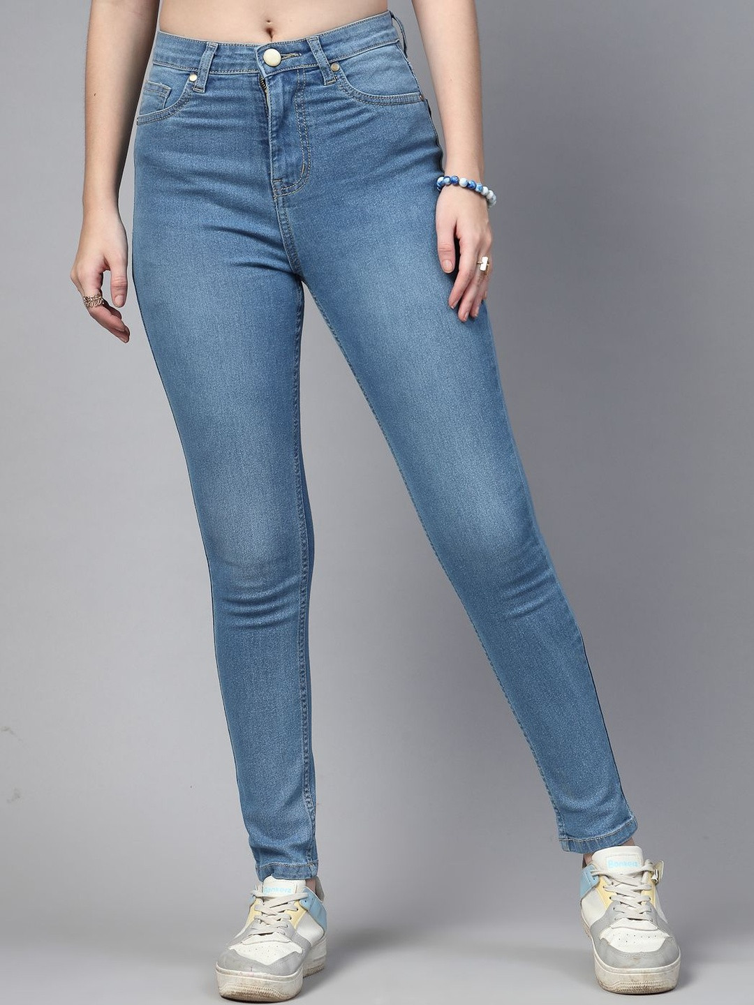 Style Quotient Women Body Slim Fit High-Rise Stretchable Jeans
