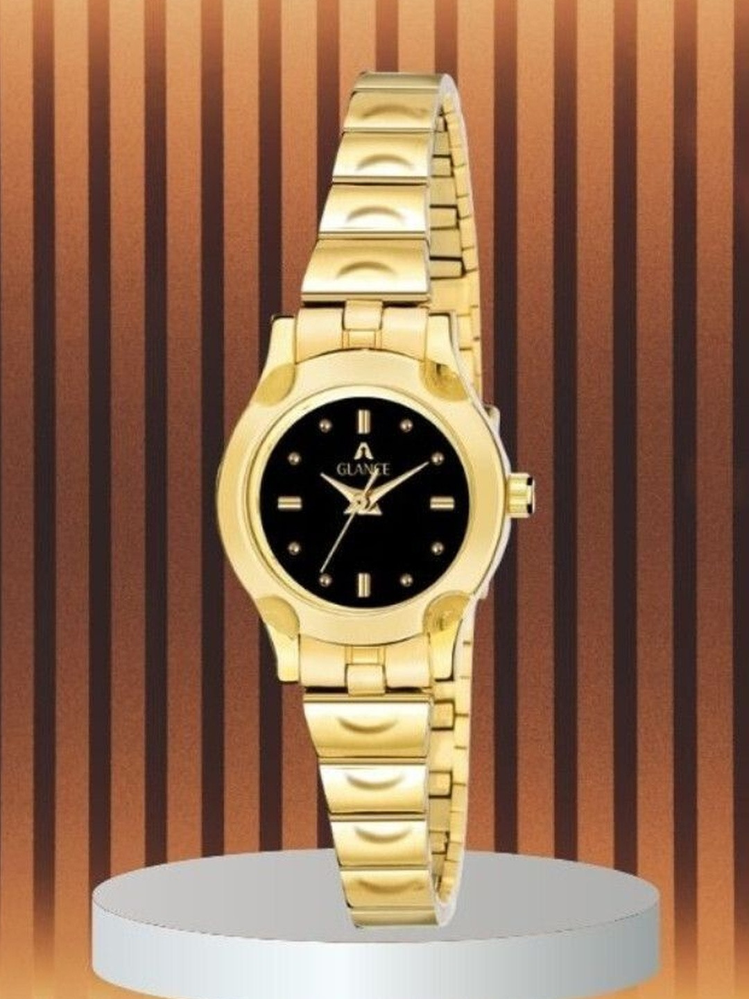 Aglance Women Embellished Bracelet Style Straps Analogue Watch JK_385JK_AGNew678_8019Ym02